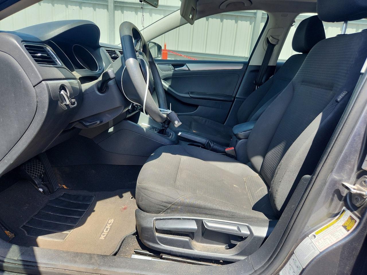 2015 Volkswagen Jetta Se Gray vin: 3VWD17AJXFM251111