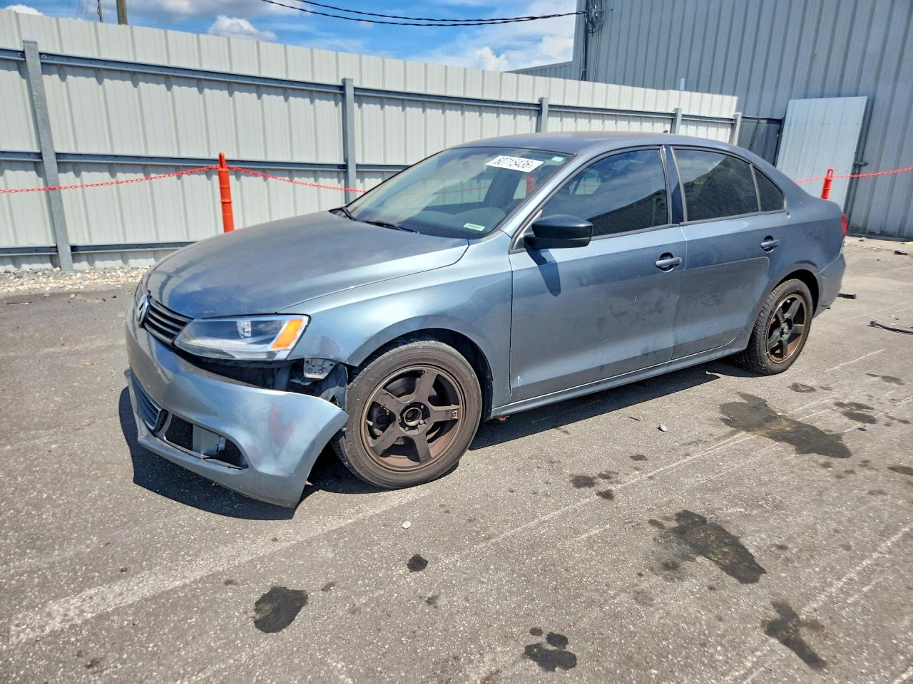 2015 Volkswagen Jetta Se Gray vin: 3VWD17AJXFM251111
