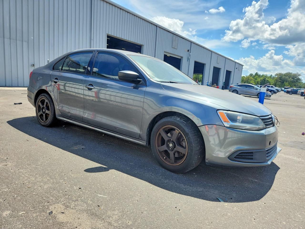 2015 Volkswagen Jetta Se Gray vin: 3VWD17AJXFM251111