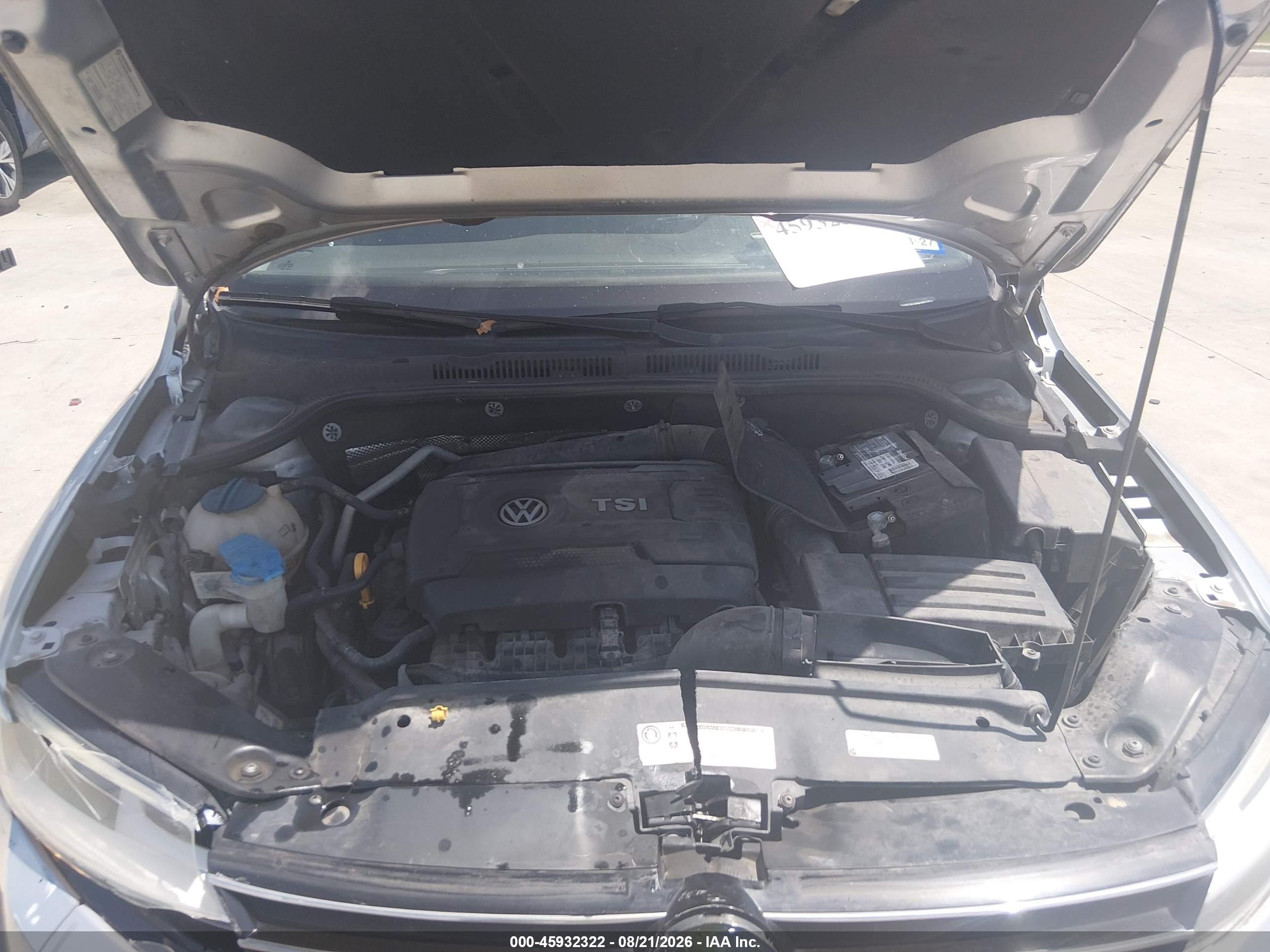 2015 Volkswagen Jetta 1.8t Se Silver vin: 3VWD17AJXFM265378
