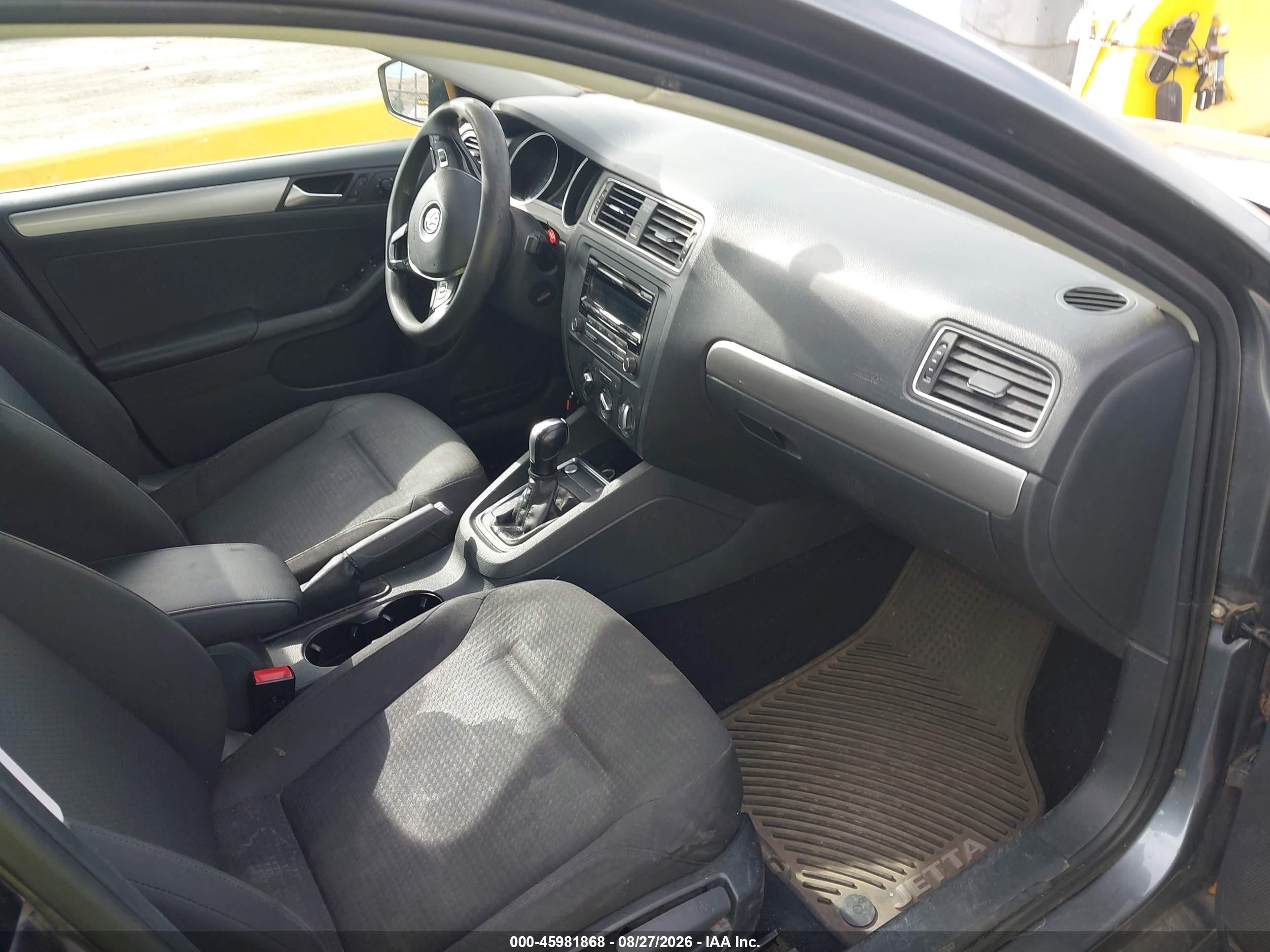 2015 Volkswagen Jetta 1.8t Se Gray vin: 3VWD17AJXFM299871