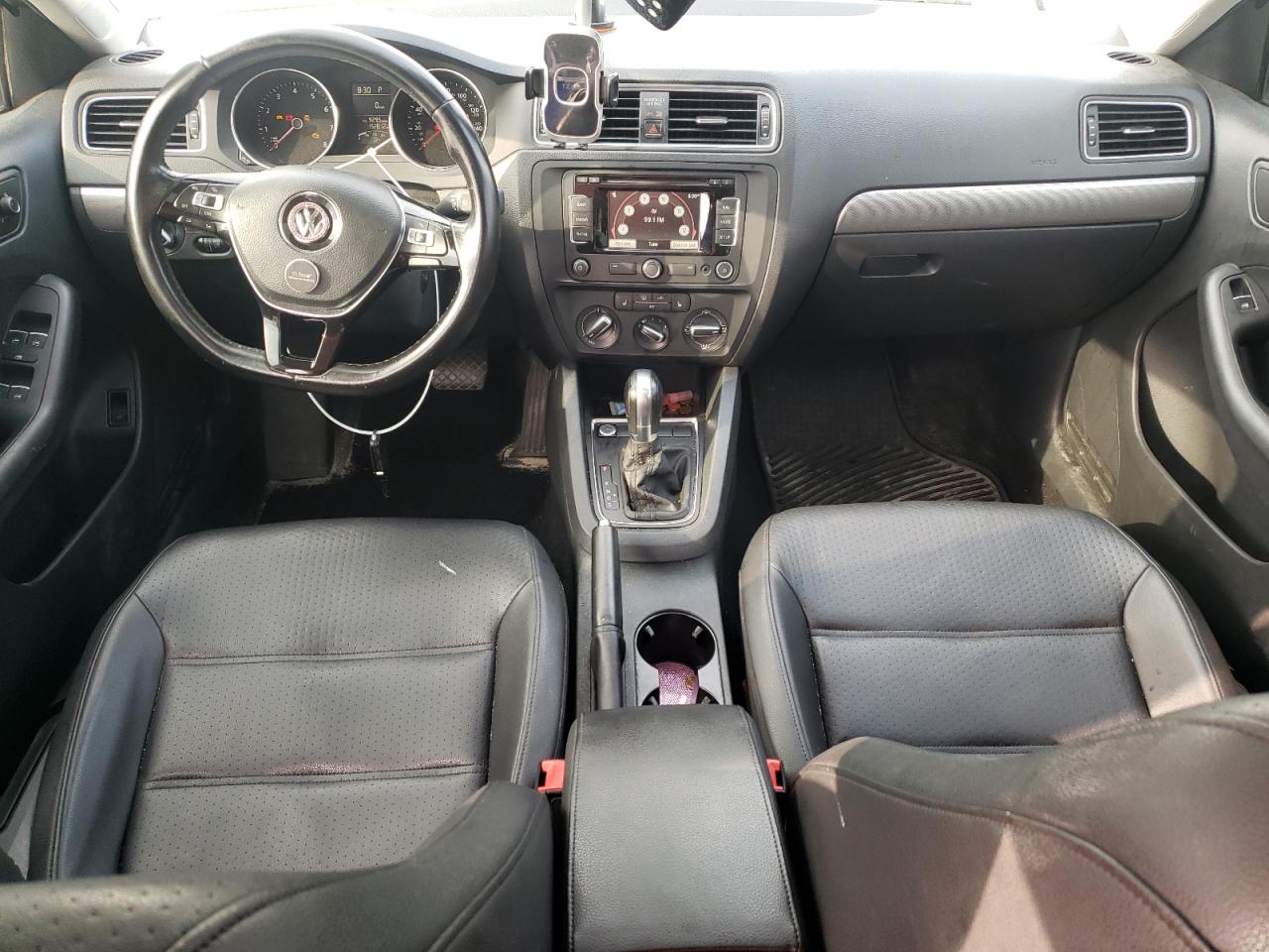 2015 Volkswagen Jetta Se Белый vin: 3VWD17AJXFM317429