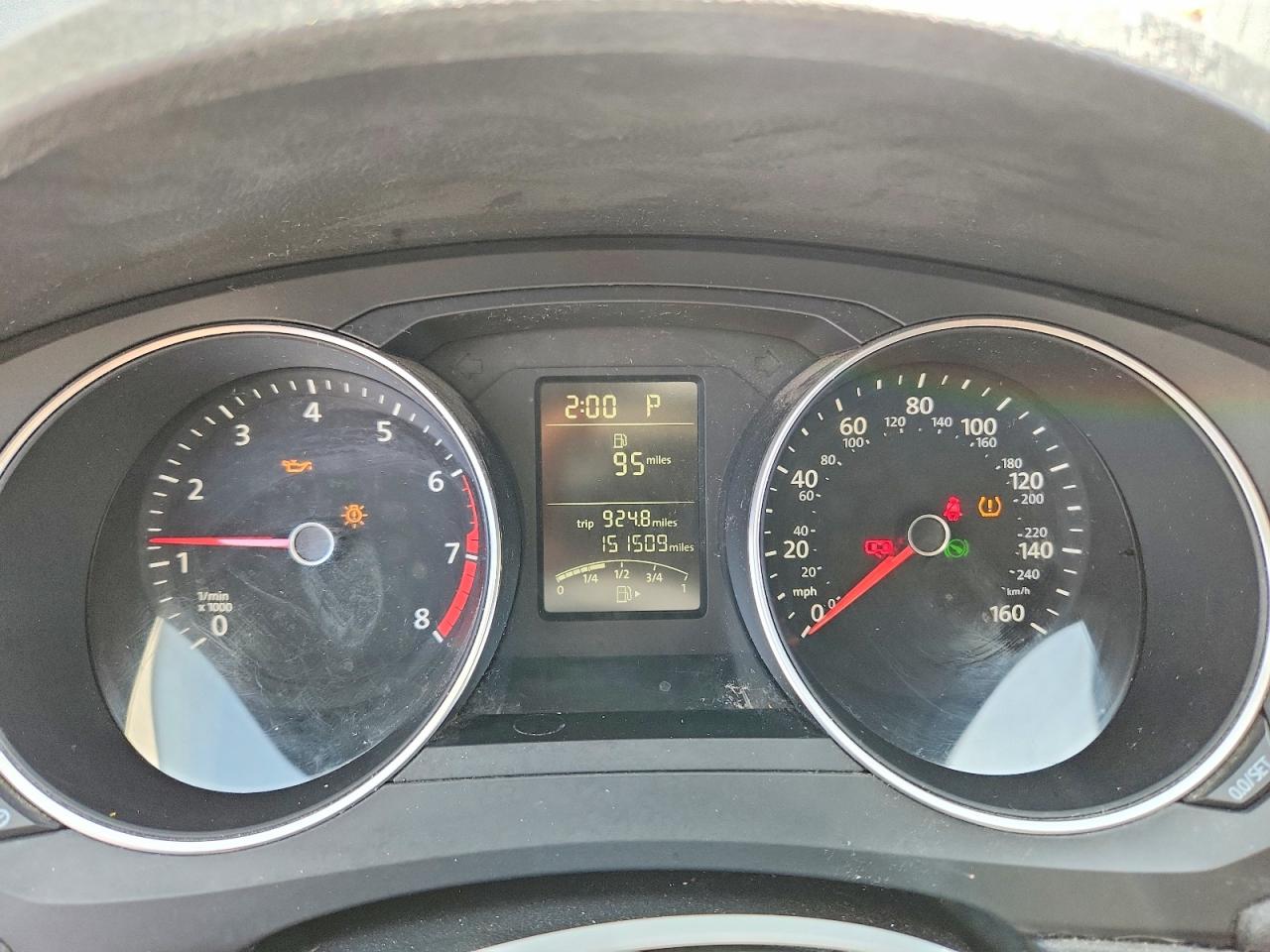 2015 Volkswagen Jetta Gray vin: 3VWD17AJXFM319259