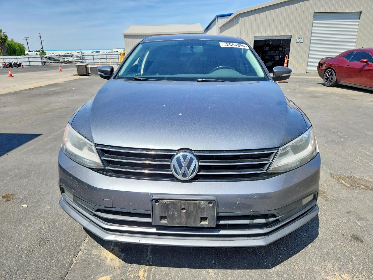 2015 Volkswagen Jetta Gray vin: 3VWD17AJXFM319259