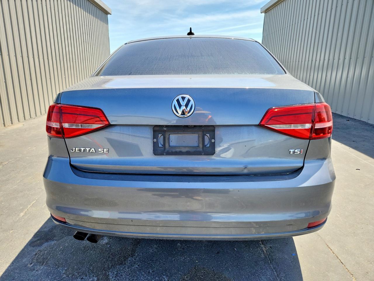 2015 Volkswagen Jetta Gray vin: 3VWD17AJXFM319259