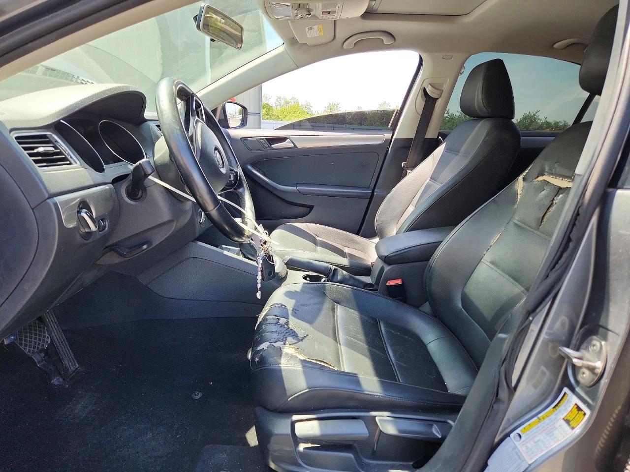 2015 Volkswagen Jetta Gray vin: 3VWD17AJXFM319259