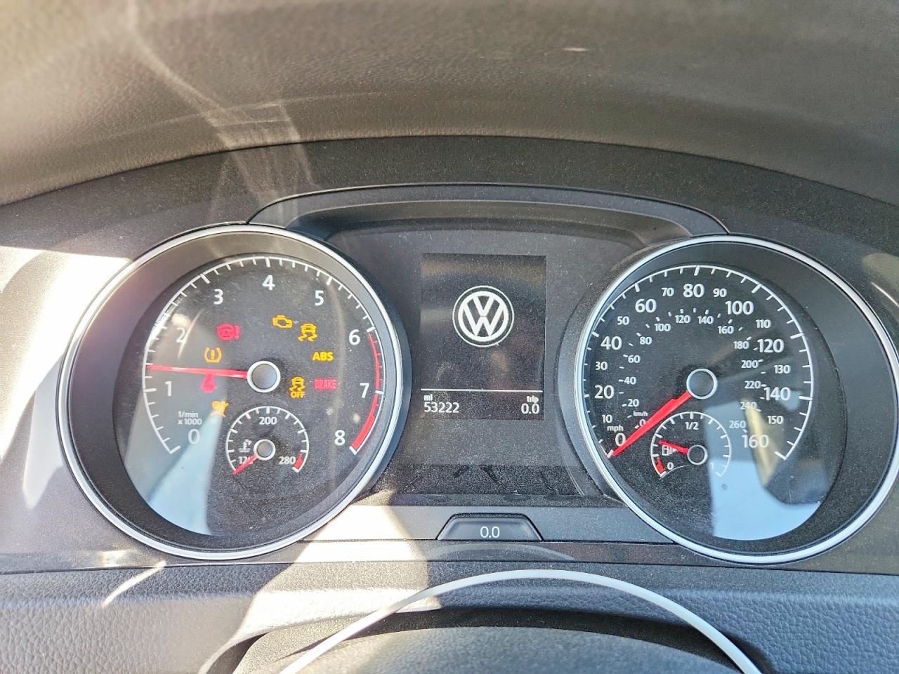 2018 Volkswagen Golf Sportwagen S/se Gray vin: 3VWD17AUXJM752387