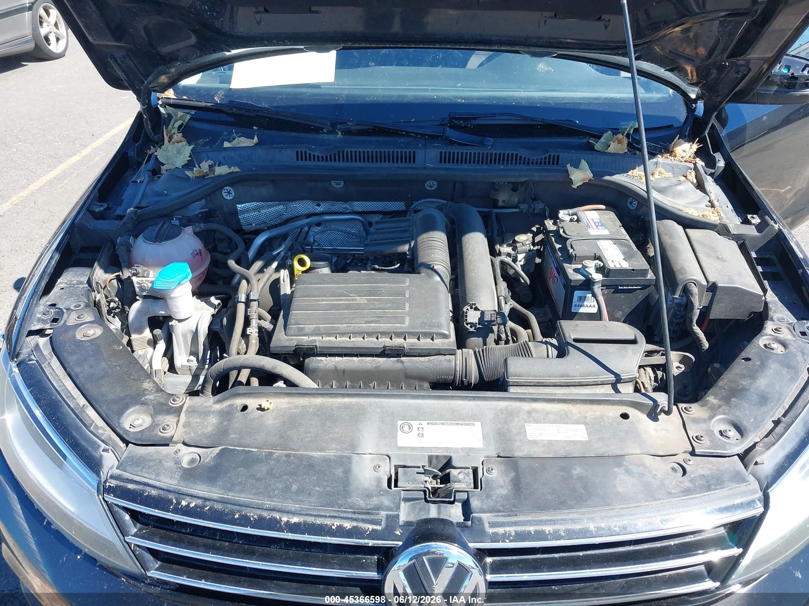 2016 Volkswagen Jetta 1.4t Se Black vin: 3VWD67AJ1GM365064