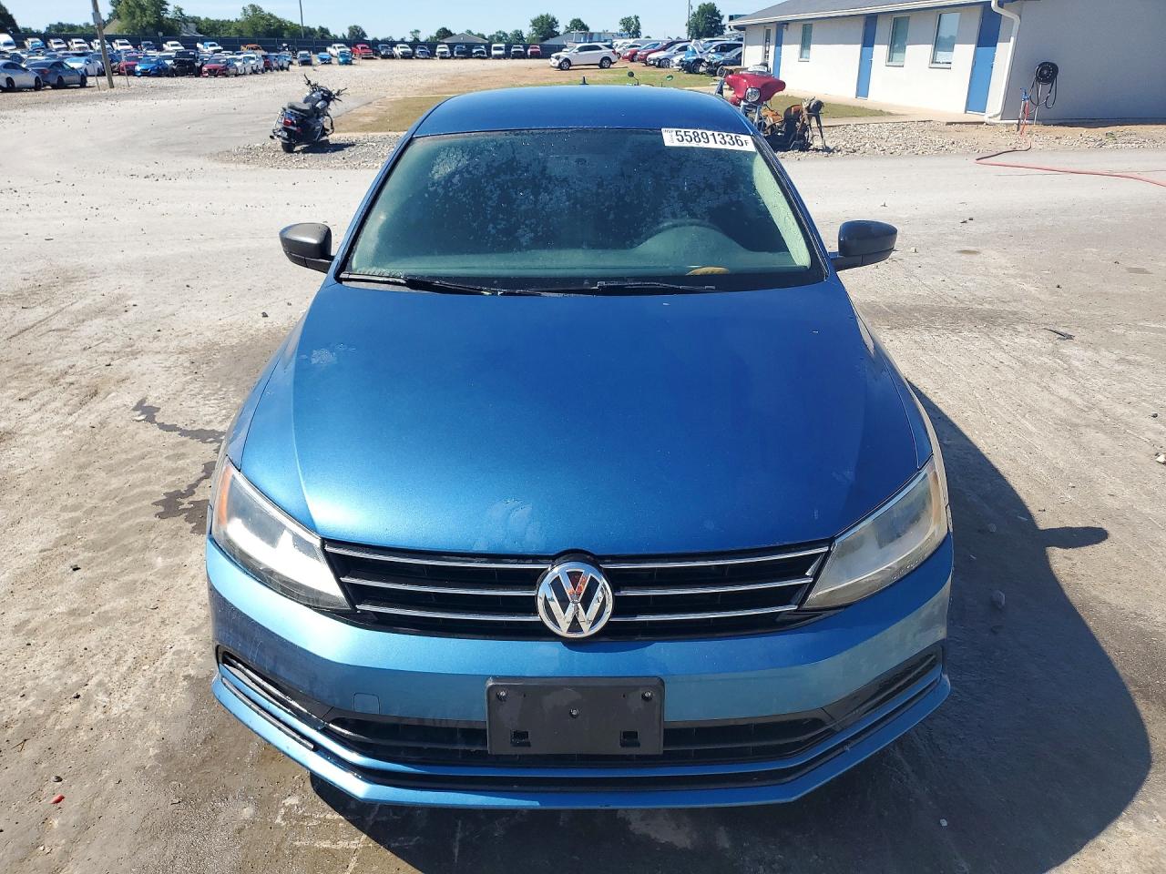 2016 Volkswagen Jetta Se Blue vin: 3VWD67AJ3GM237697