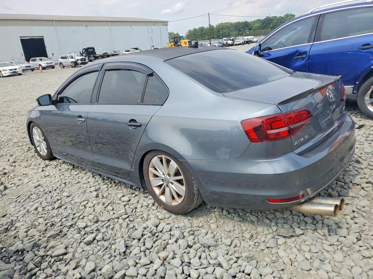 2016 Volkswagen Jetta Se Gray vin: 3VWD67AJ3GM360089
