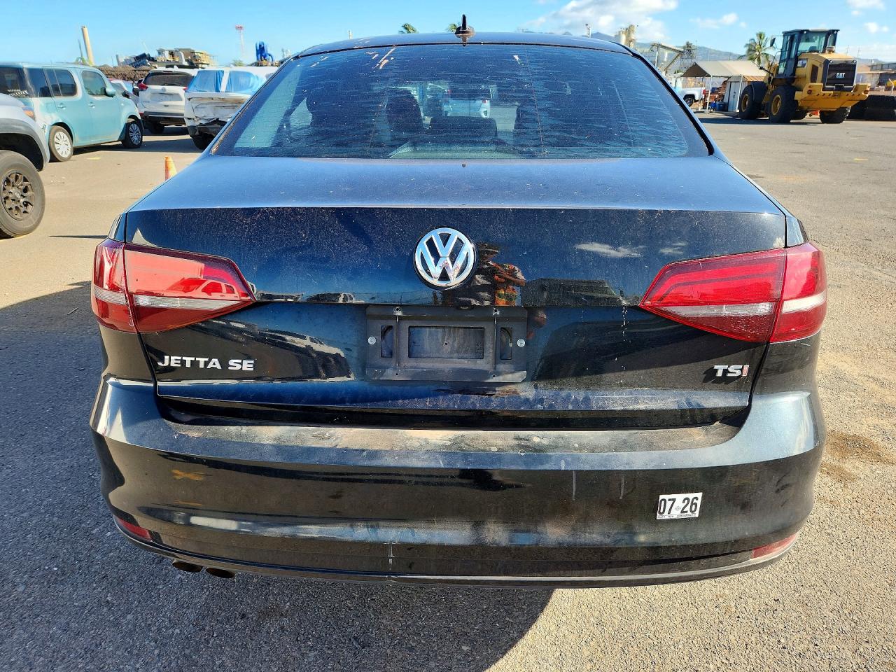 2016 Volkswagen Jetta Se Black vin: 3VWD67AJ5GM409101
