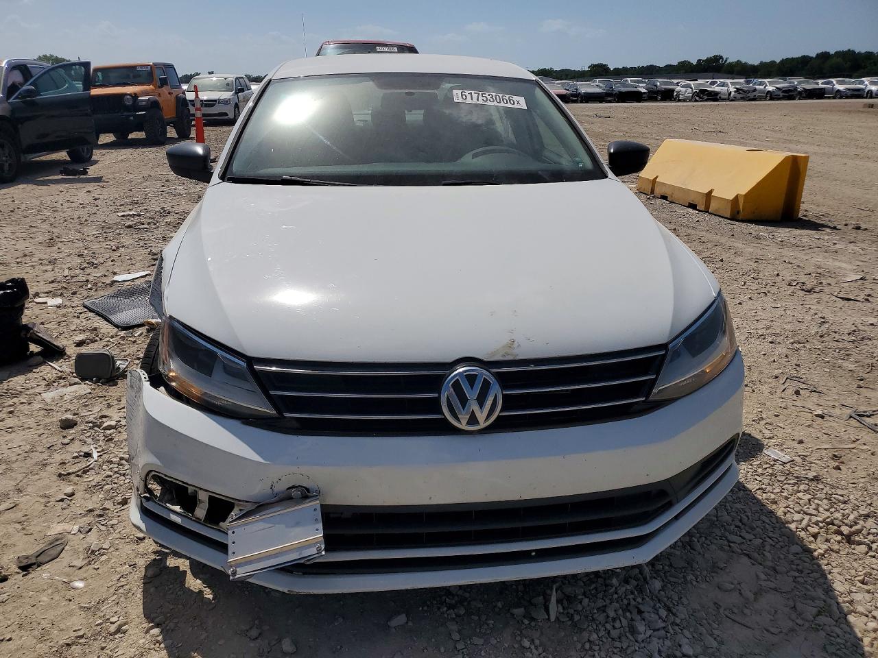 2016 Volkswagen Jetta Se White vin: 3VWD67AJ7GM394553