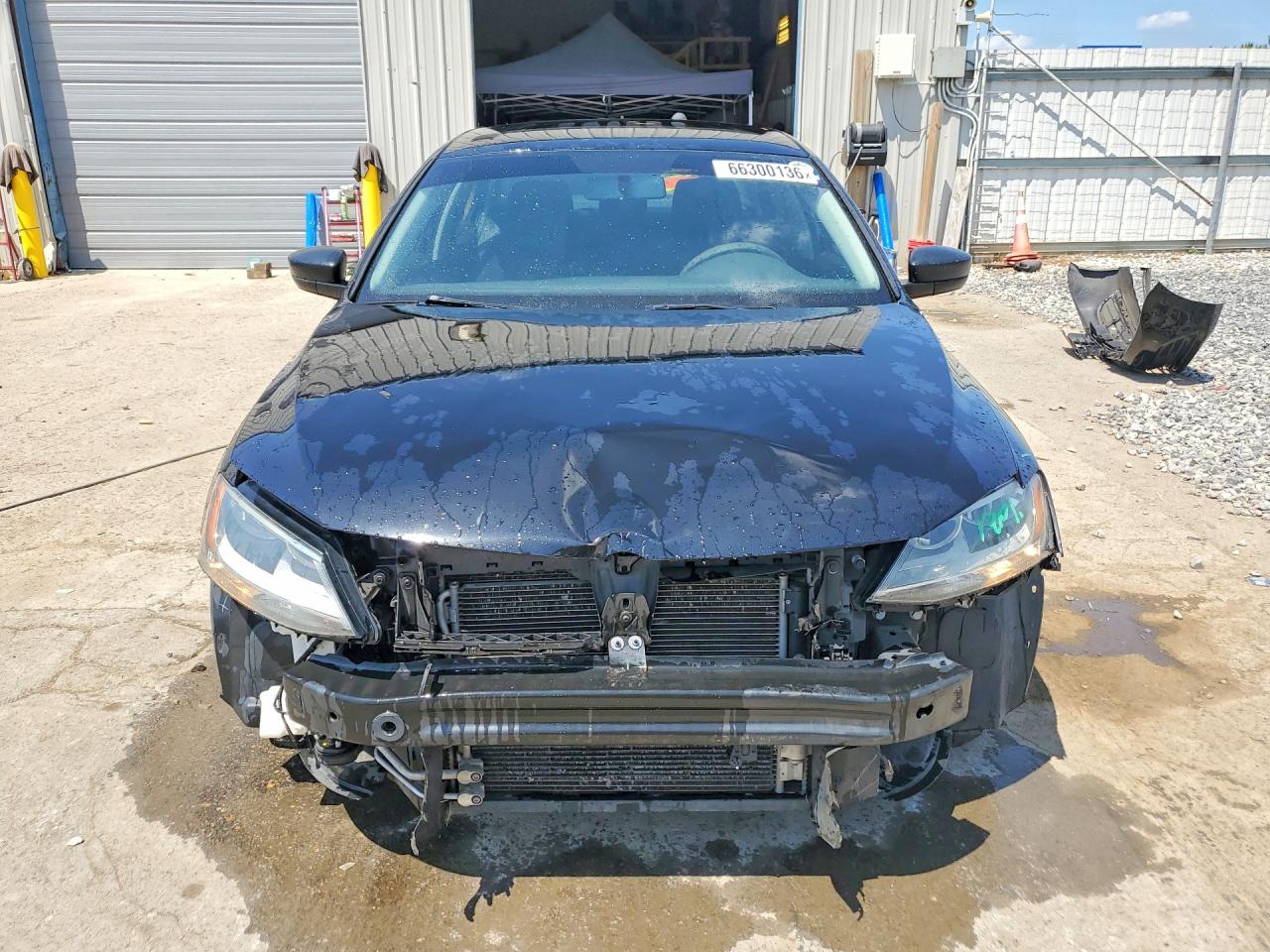 2016 Volkswagen Jetta Se Black vin: 3VWD67AJ8GM266905