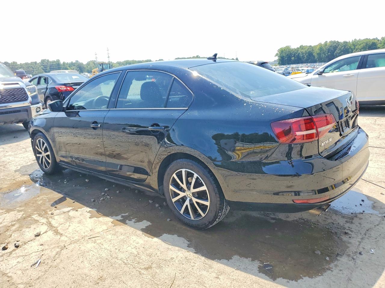 2016 Volkswagen Jetta Se Black vin: 3VWD67AJ8GM266905