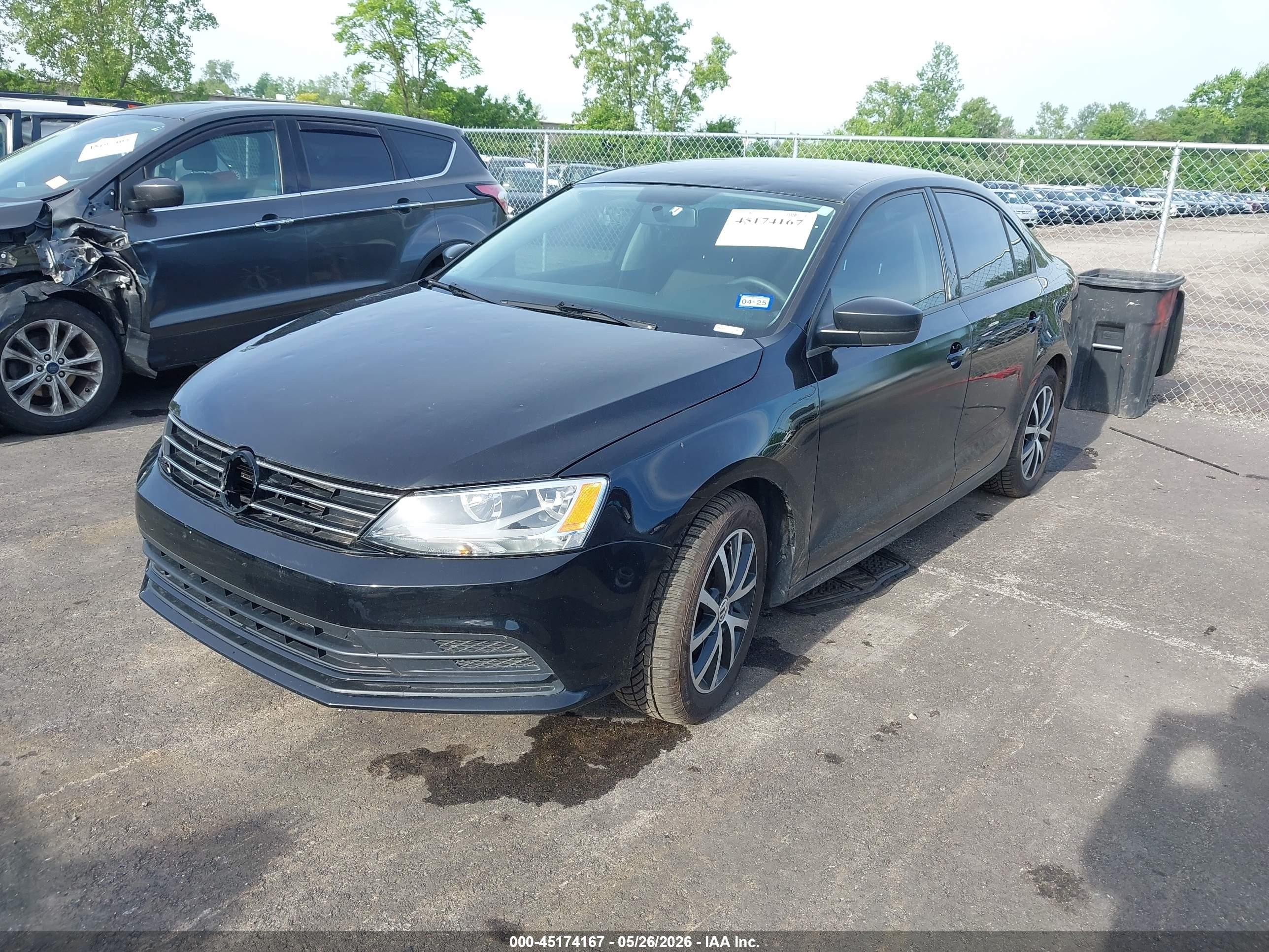 2016 Volkswagen Jetta 1.4t Se Черный vin: 3VWD67AJ8GM390589