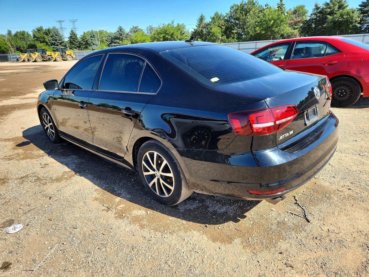 2016 Volkswagen Jetta Se Black vin: 3VWD67AJ9GM289352