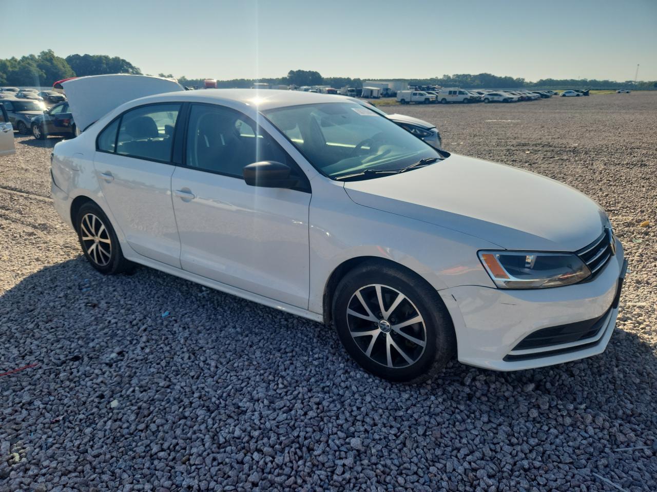 2016 Volkswagen Jetta Se White vin: 3VWD67AJ9GM319014