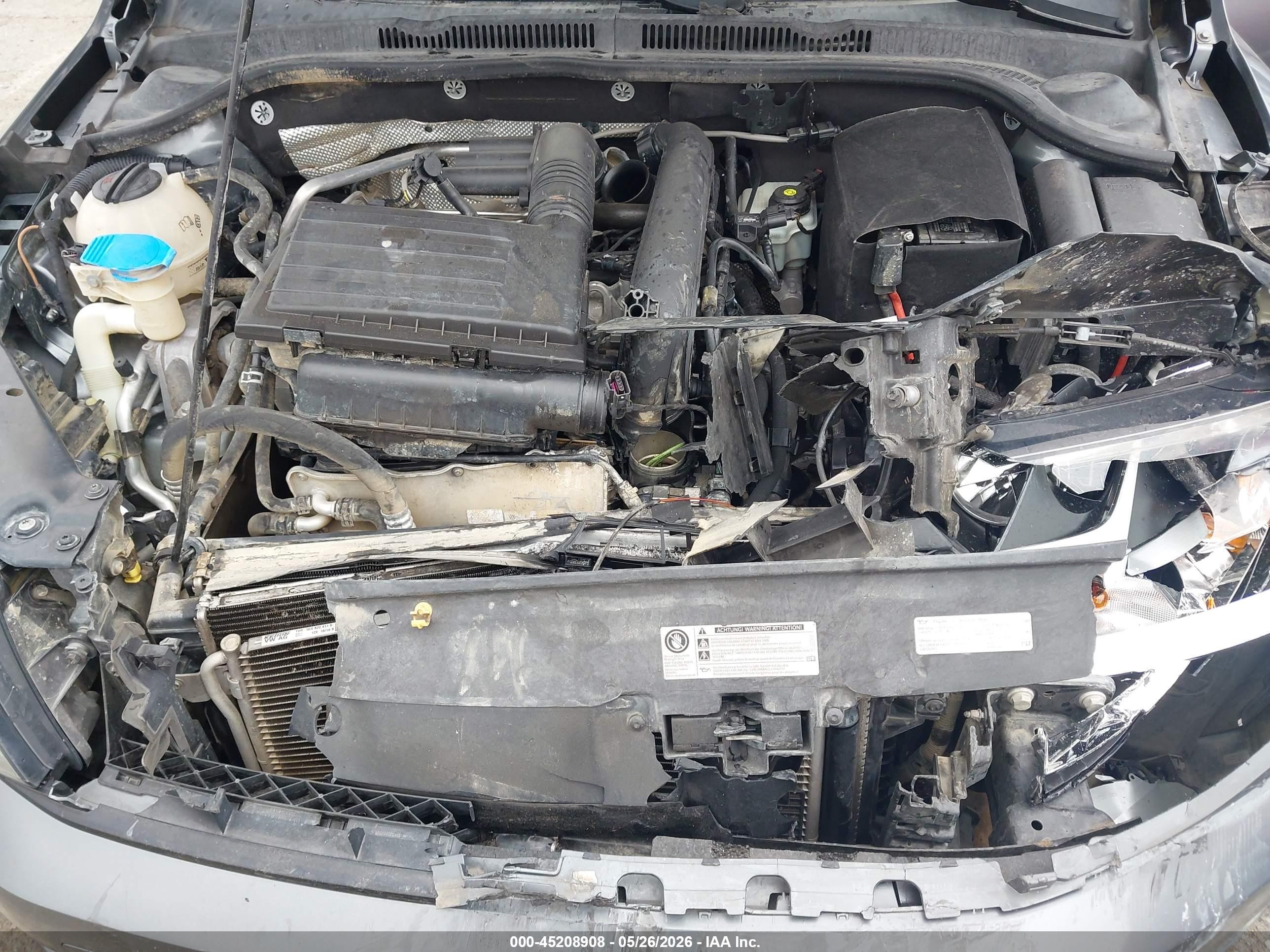2016 Volkswagen Jetta 1.4t Se Серый vin: 3VWD67AJXGM378623