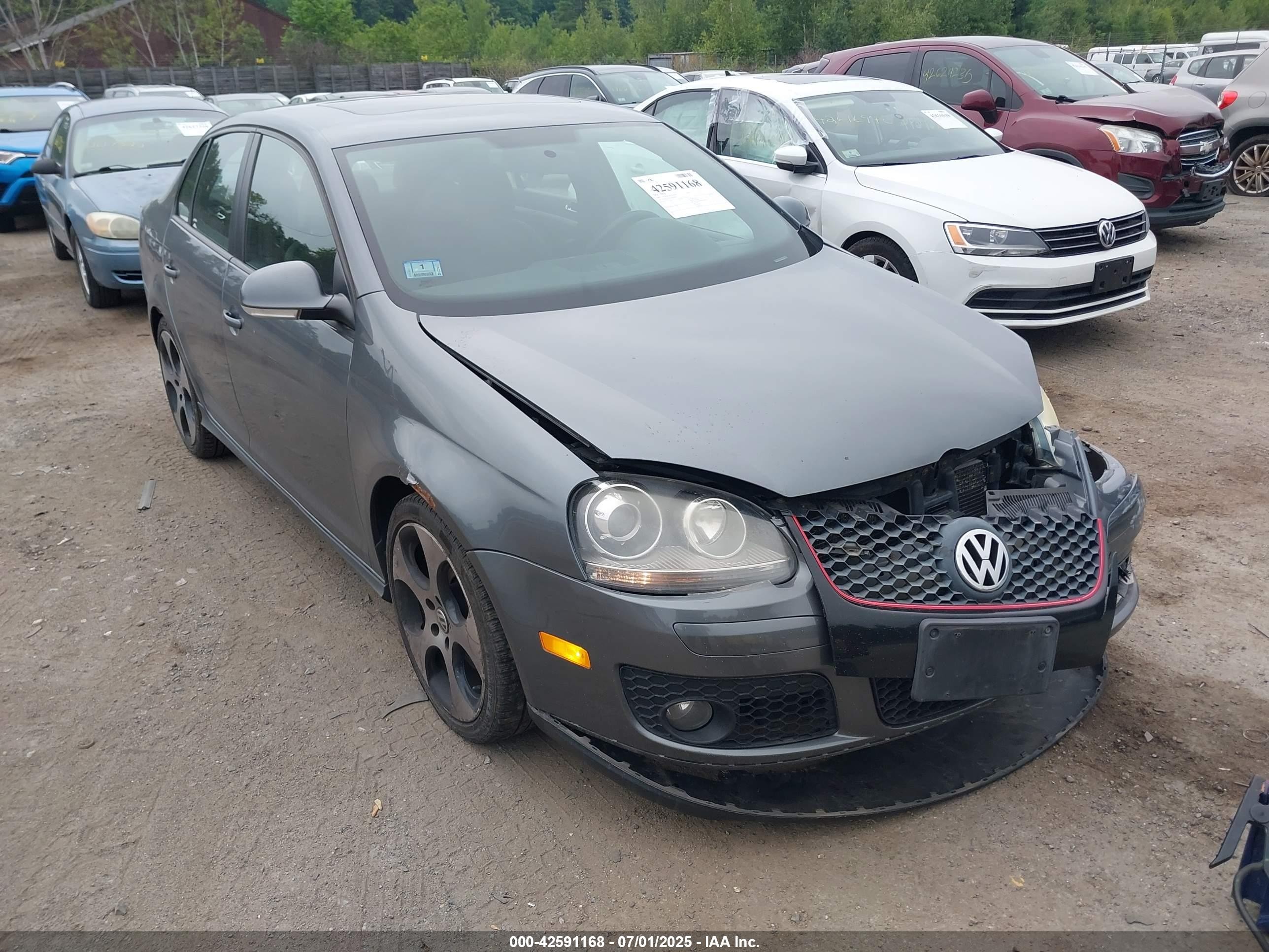 2009 Volkswagen Gli   Gray vin: 3VWDA71K39M066363