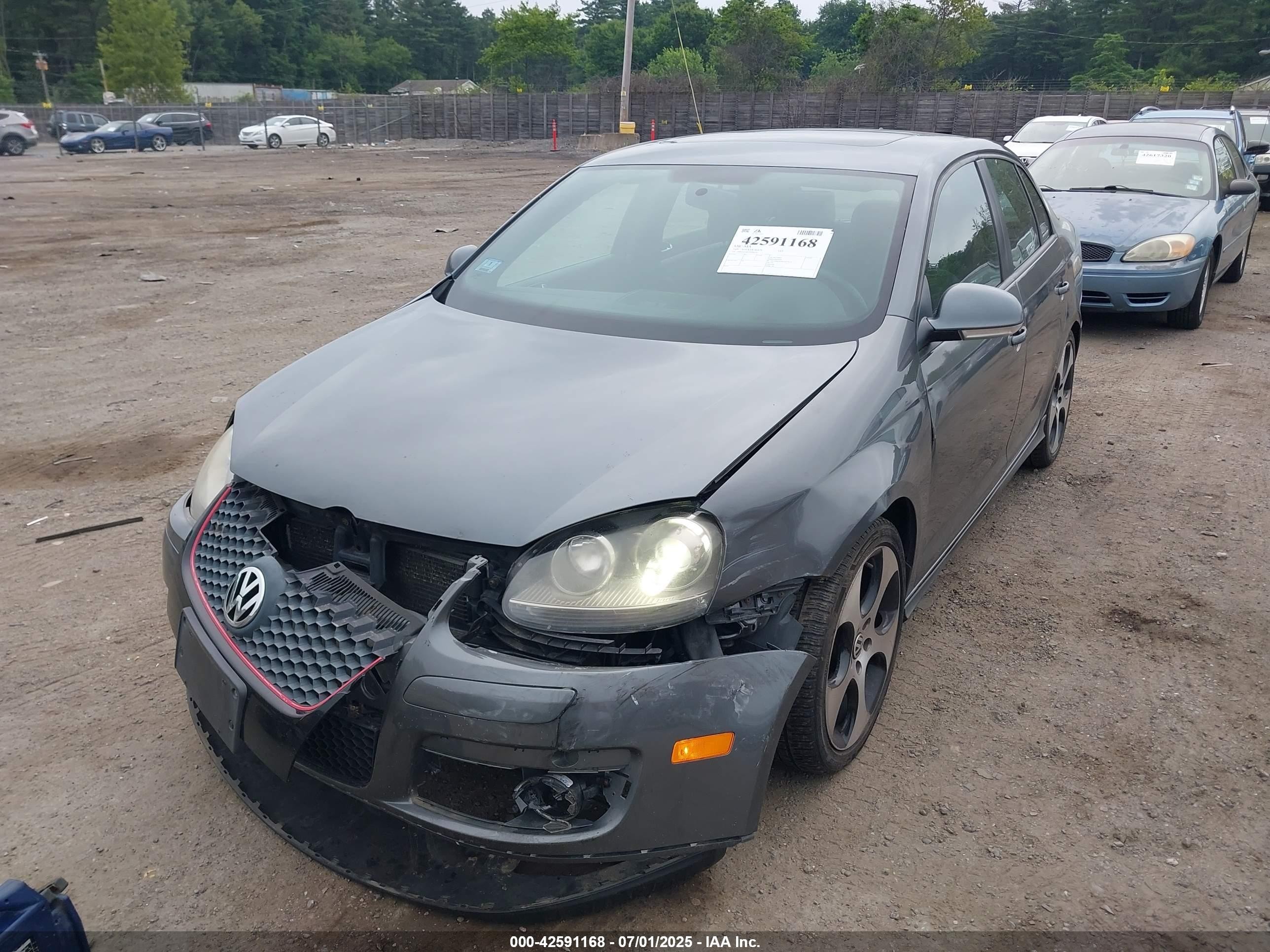 2009 Volkswagen Gli   Gray vin: 3VWDA71K39M066363