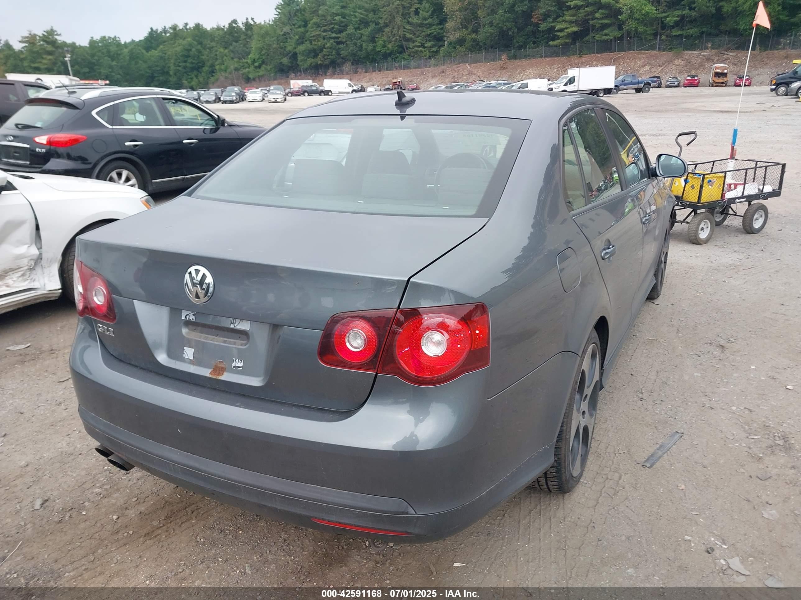 2009 Volkswagen Gli   Gray vin: 3VWDA71K39M066363