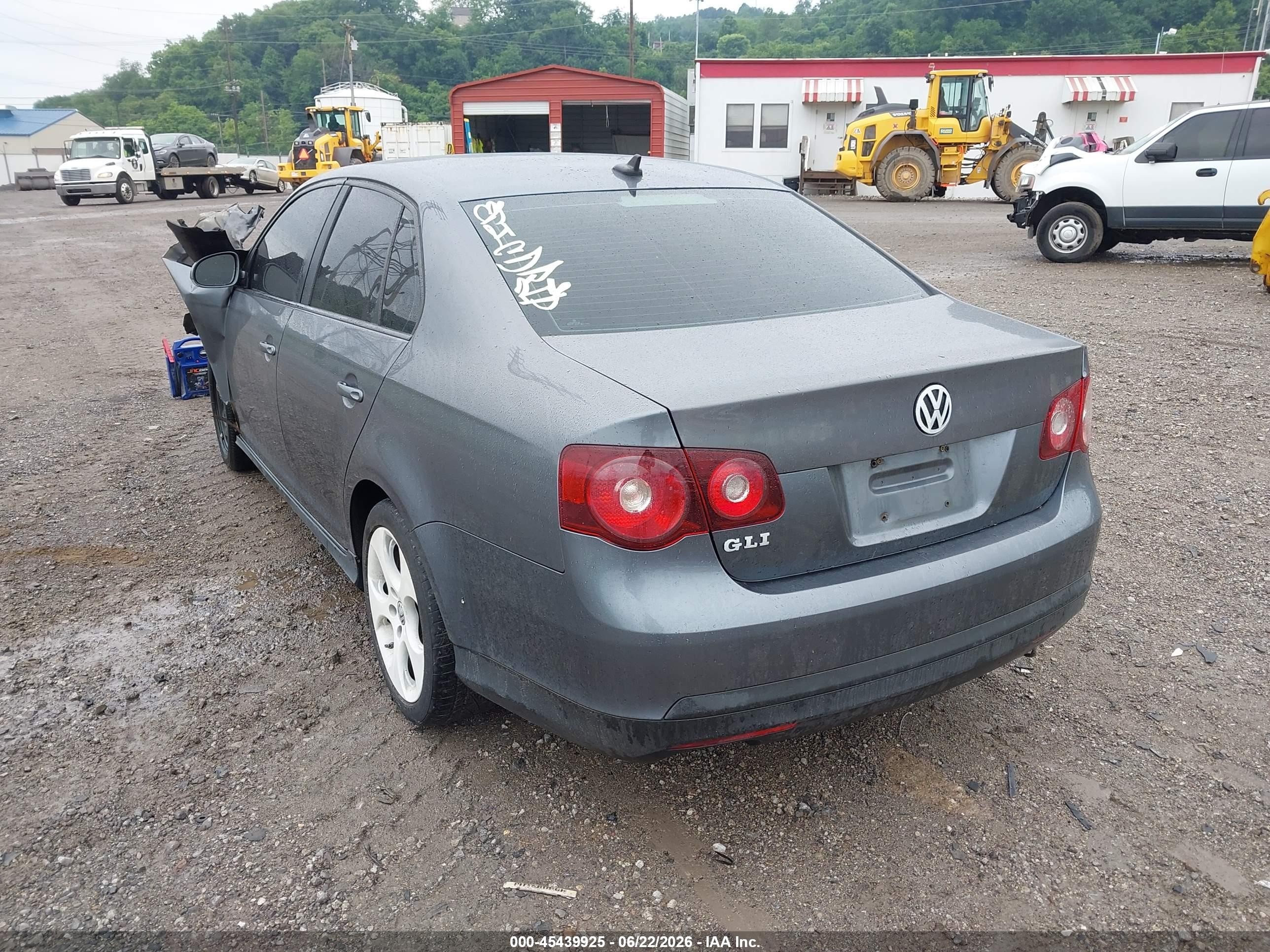 2009 Volkswagen Gli   Gray vin: 3VWDA71K79M039778