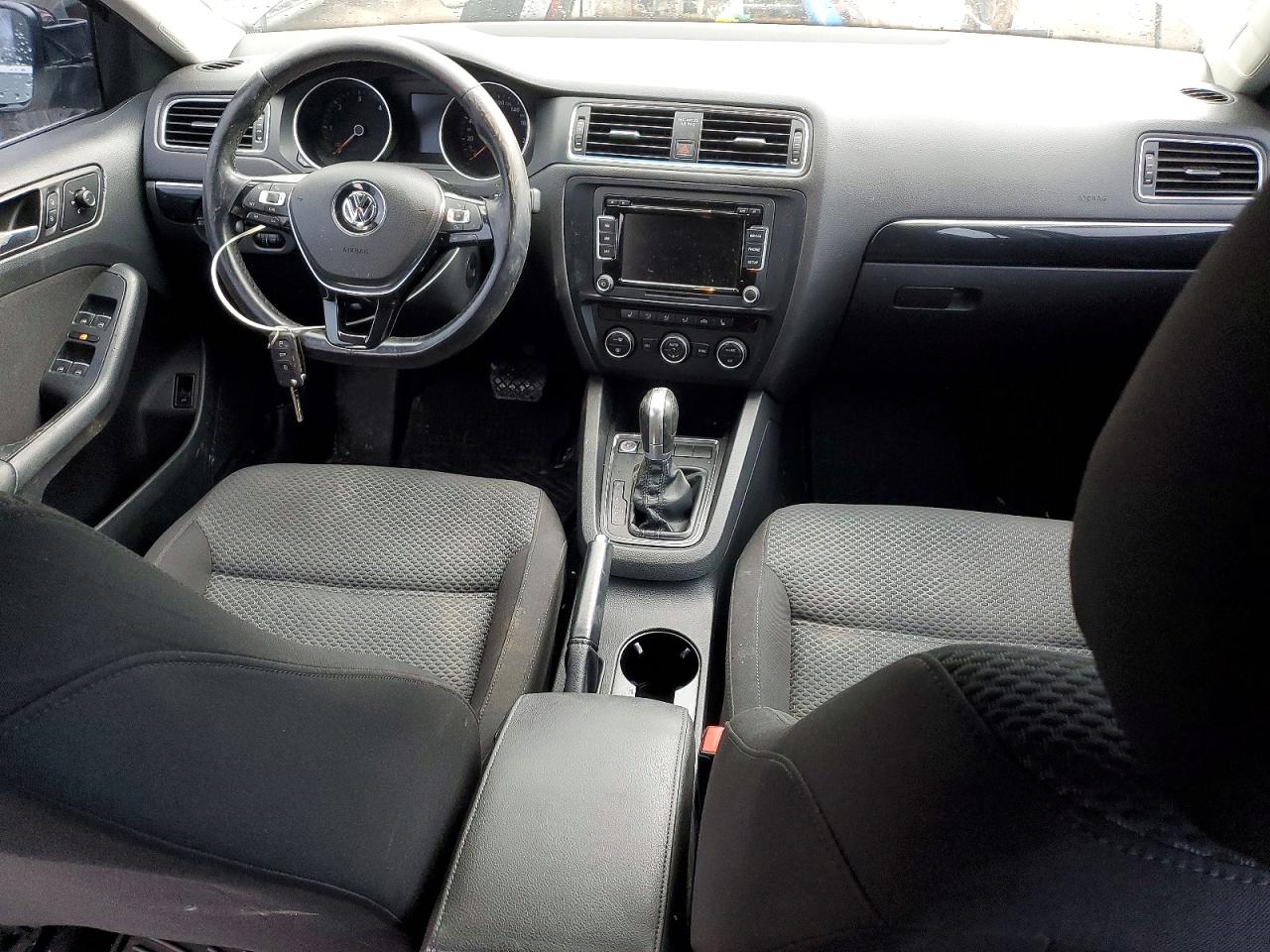 2015 Volkswagen Jetta Tdi Gray vin: 3VWDA7AJ2FM245769