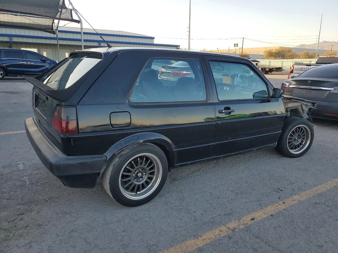 1991 Volkswagen Golf Gti 8v Black vin: 3VWDB21G0MM040646