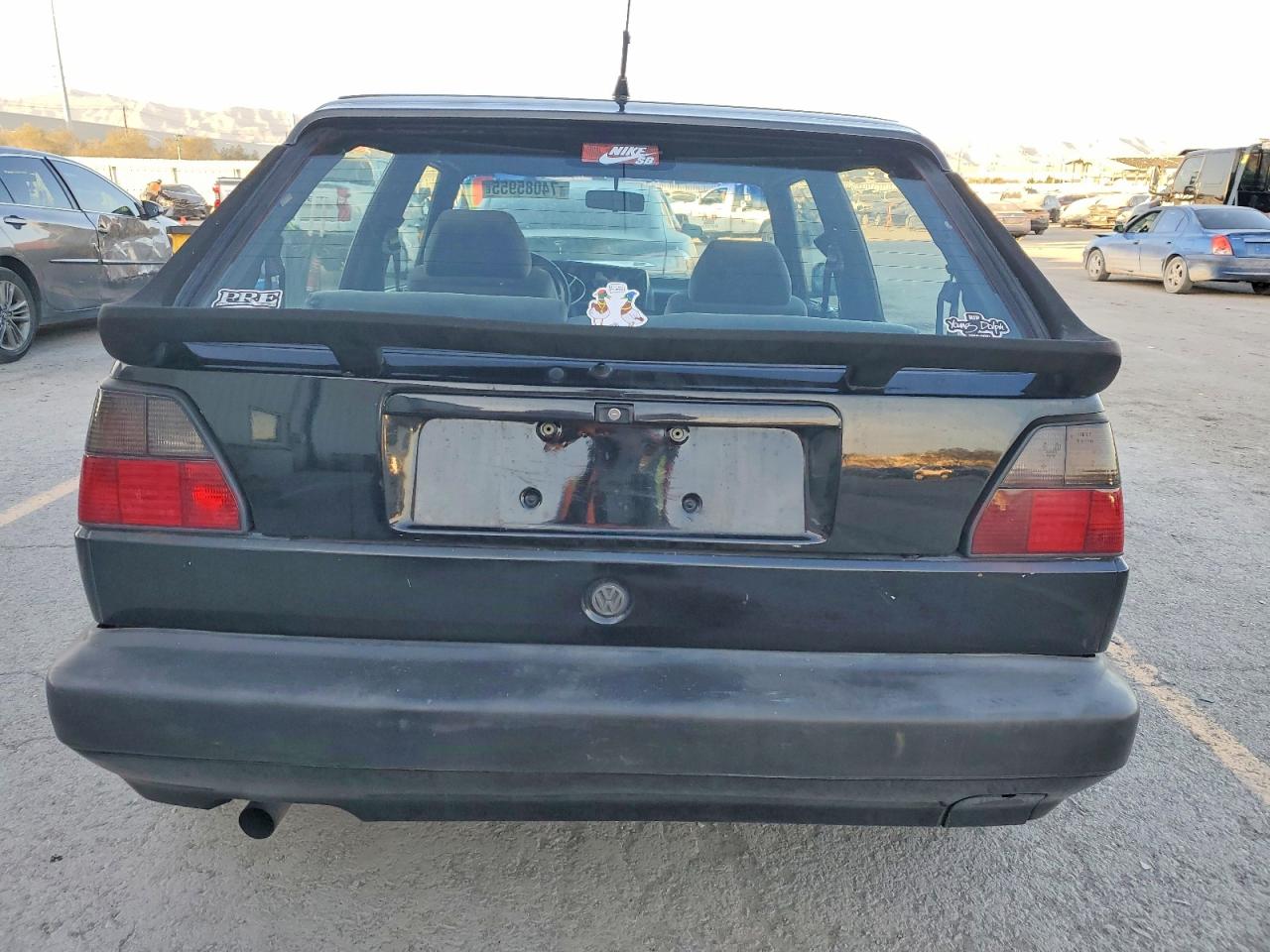 1991 Volkswagen Golf Gti 8v Black vin: 3VWDB21G0MM040646