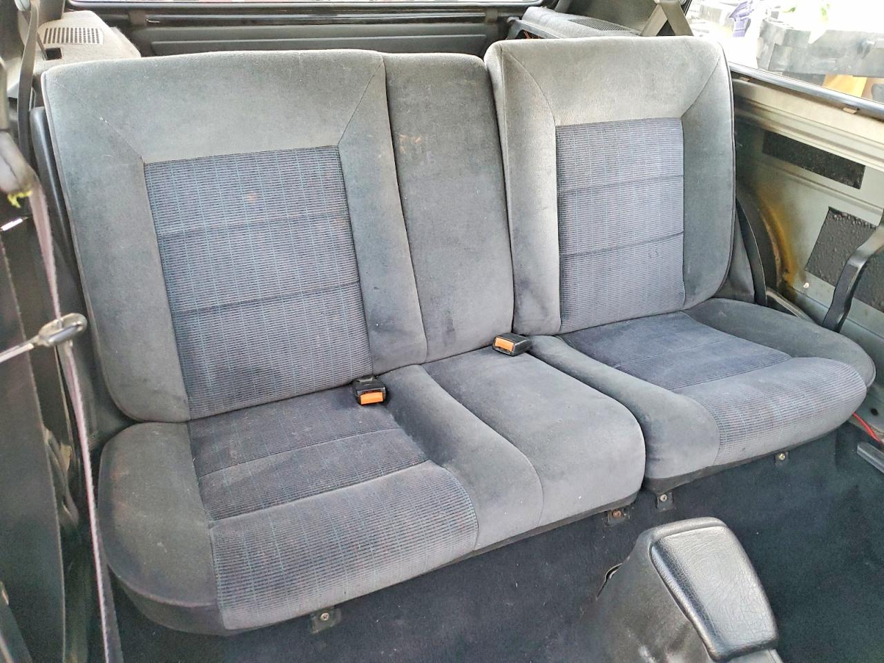 1991 Volkswagen Golf Gti 8v Black vin: 3VWDB21G0MM040646