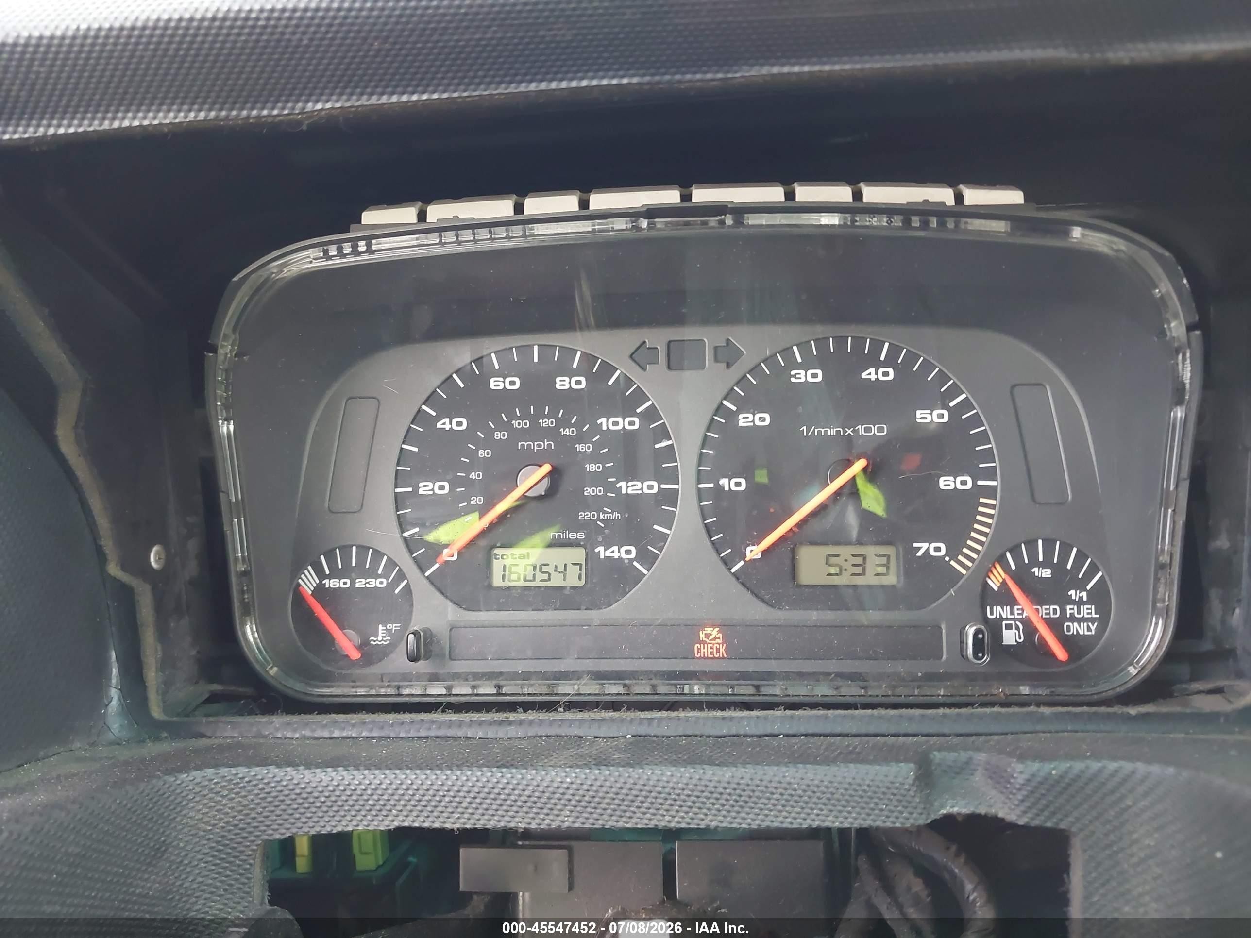 1999 Volkswagen Cabrio Gls Dark Blue vin: 3VWDB61E3XM812695