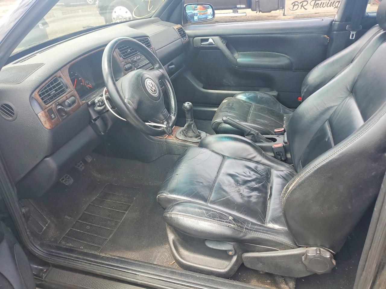 1999 Volkswagen Cabrio Gls Черный vin: 3VWDB61E4XM811538
