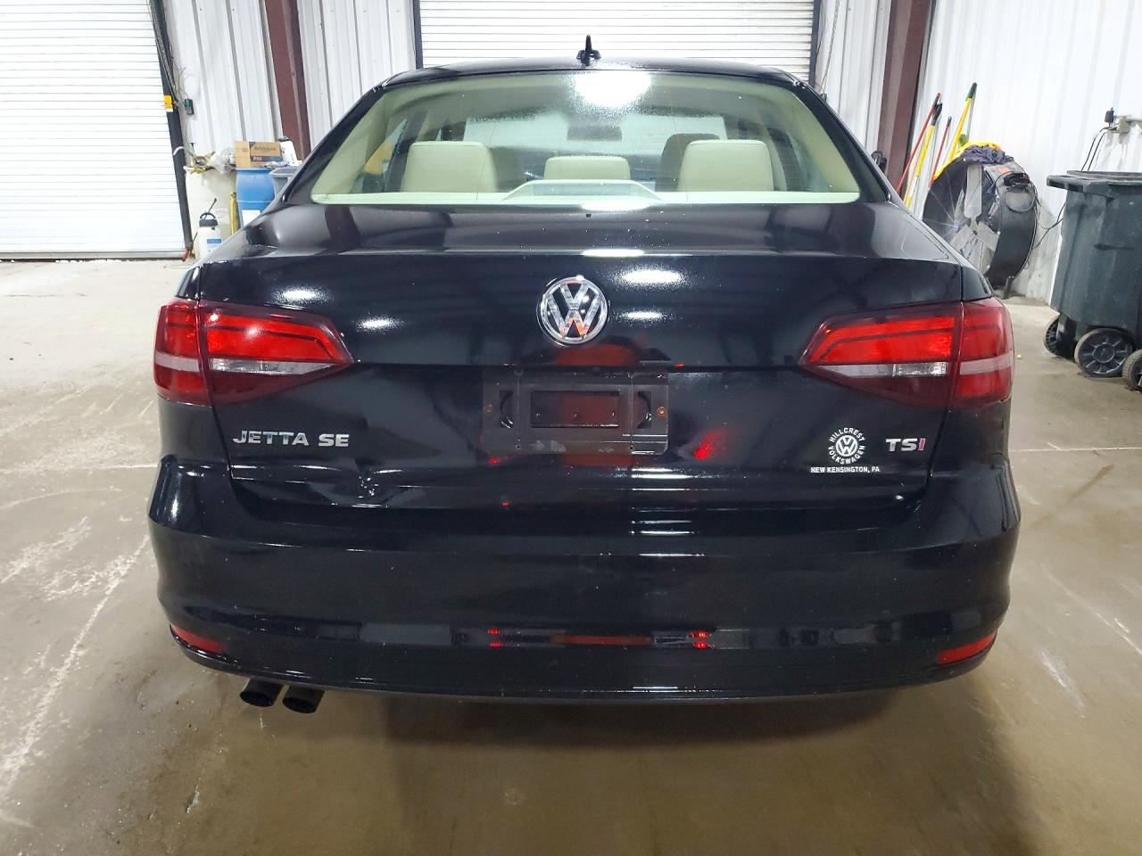 2017 Volkswagen Jetta Se Black vin: 3VWDB7AJ1HM368690