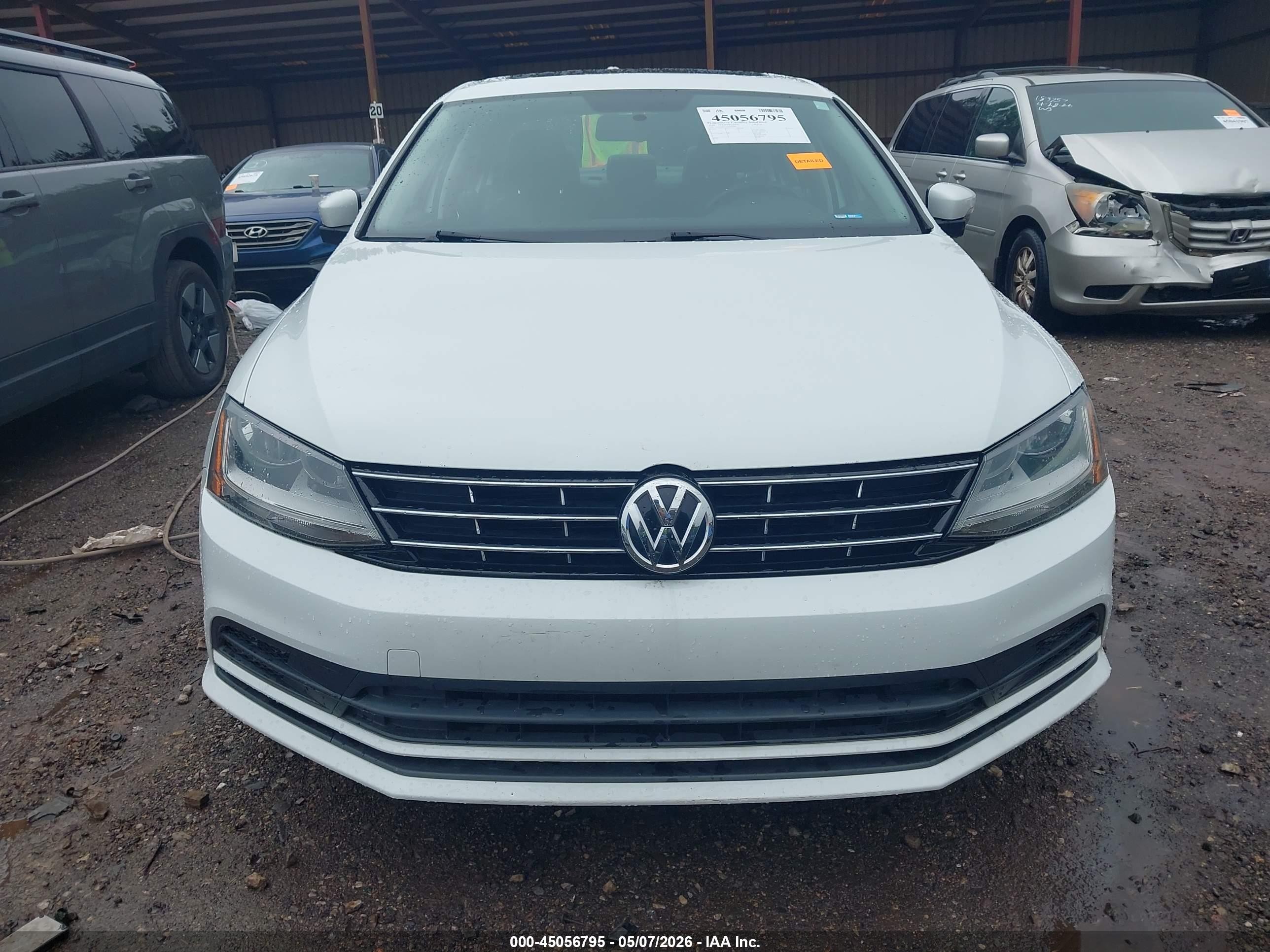 2018 Volkswagen Jetta 1.4t Se/1.4t Wolfsburg Edition Белый vin: 3VWDB7AJ1JM249883