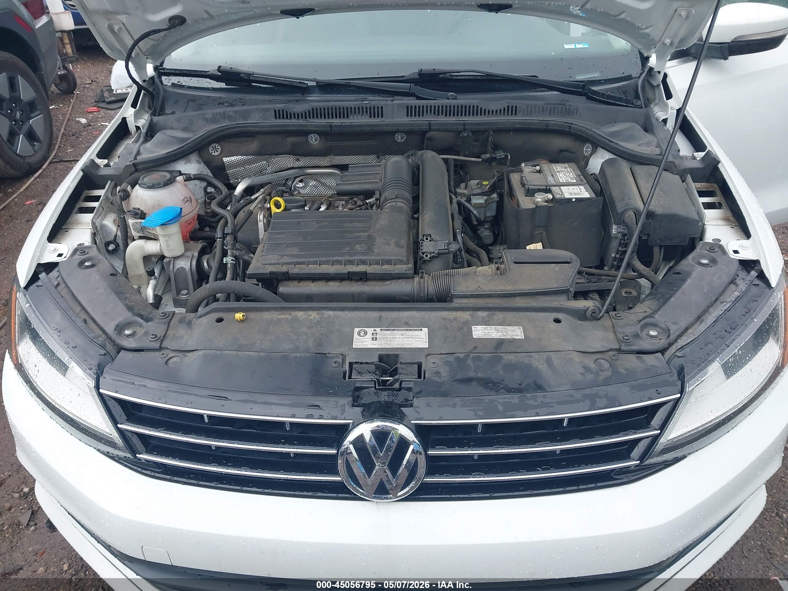 2018 Volkswagen Jetta 1.4t Se/1.4t Wolfsburg Edition Белый vin: 3VWDB7AJ1JM249883