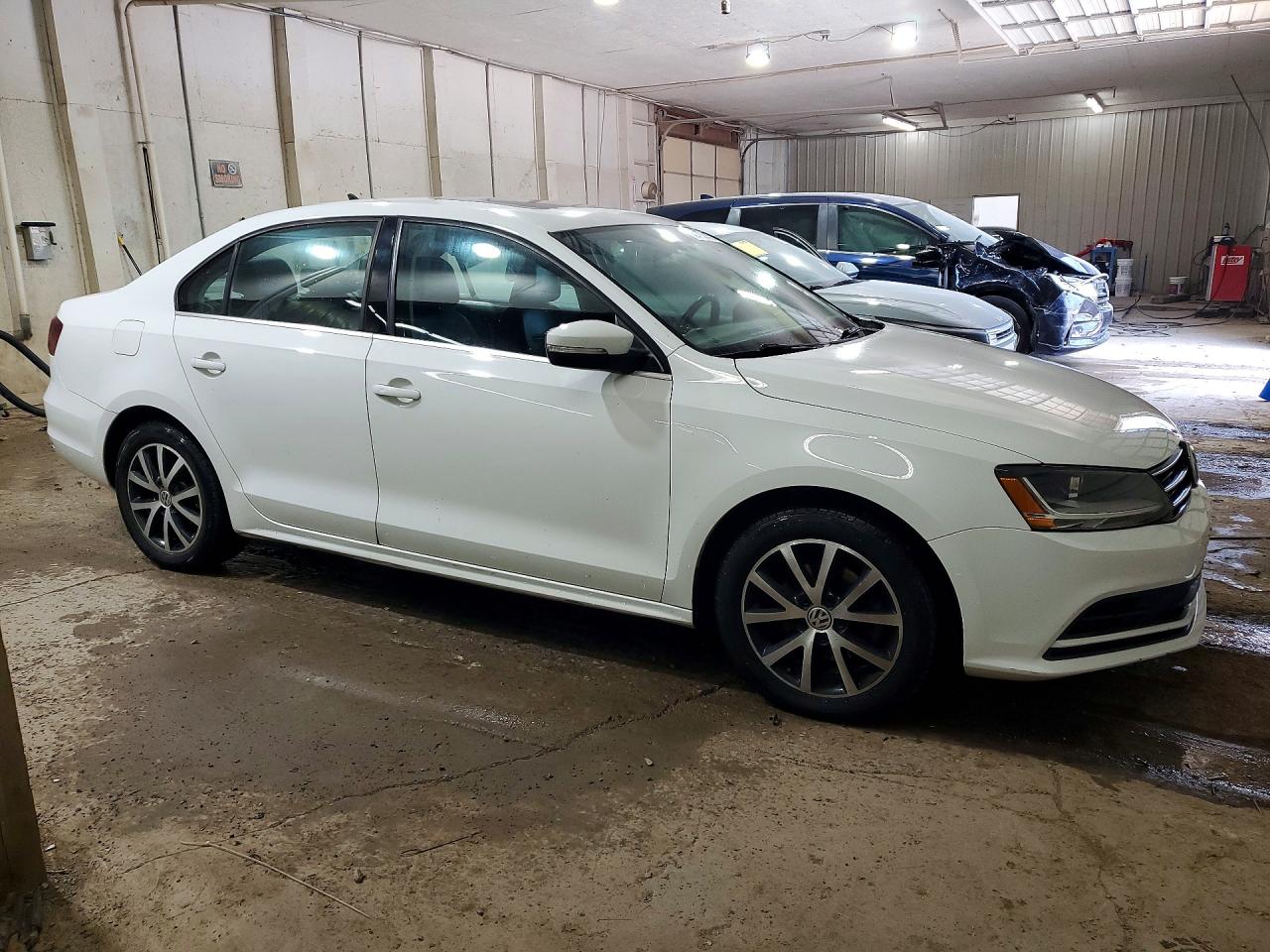 2017 Volkswagen Jetta Se White vin: 3VWDB7AJ2HM295720