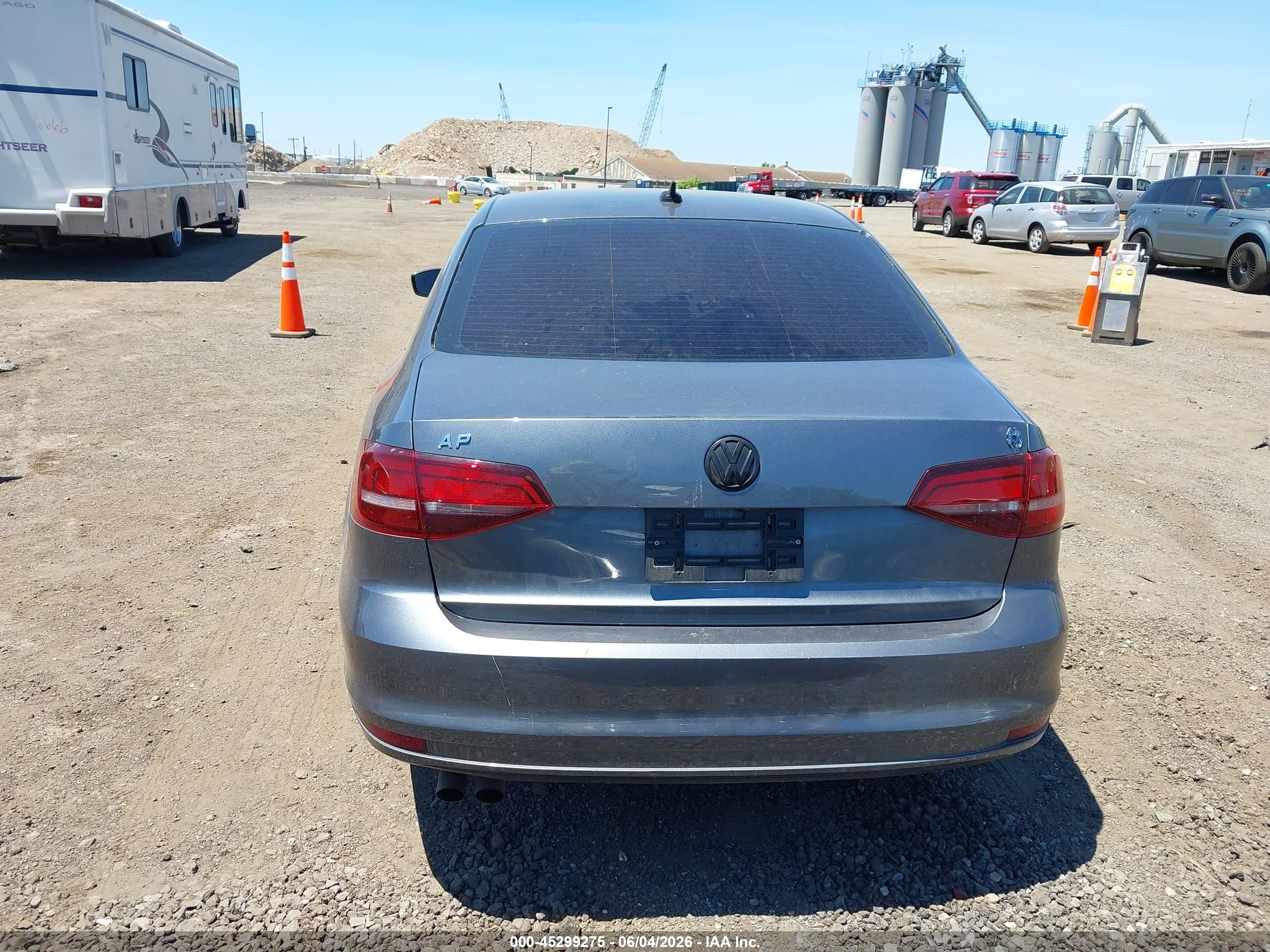 2017 Volkswagen Jetta 1.4t Se Серый vin: 3VWDB7AJ2HM408534