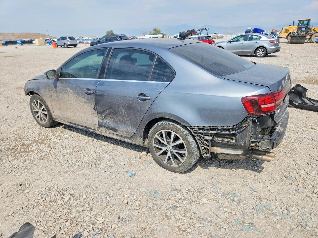 2017 Volkswagen Jetta Se Серый vin: 3VWDB7AJ3HM392263