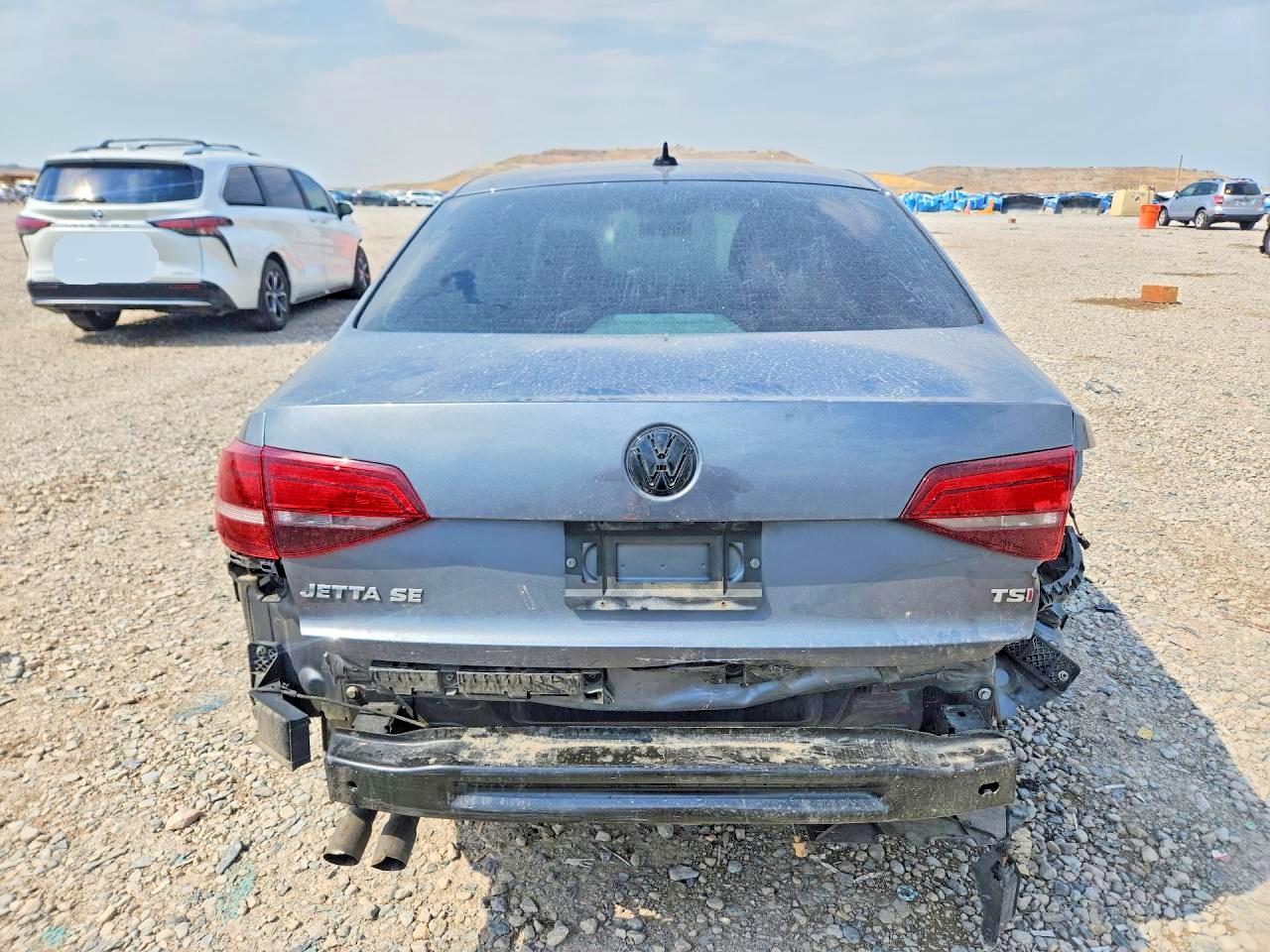 2017 Volkswagen Jetta Se Серый vin: 3VWDB7AJ3HM392263