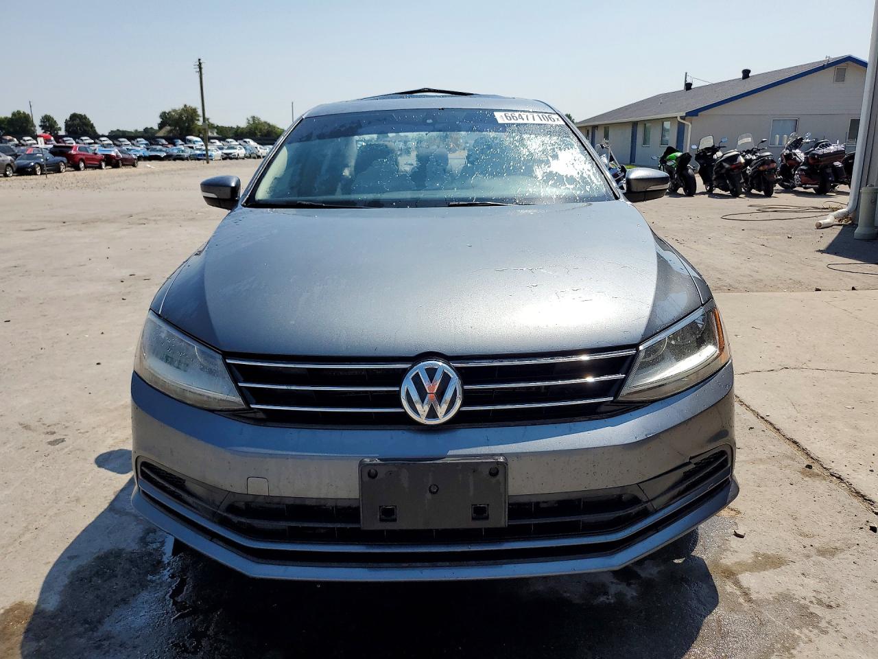 2017 Volkswagen Jetta Se Gray vin: 3VWDB7AJ4HM323761