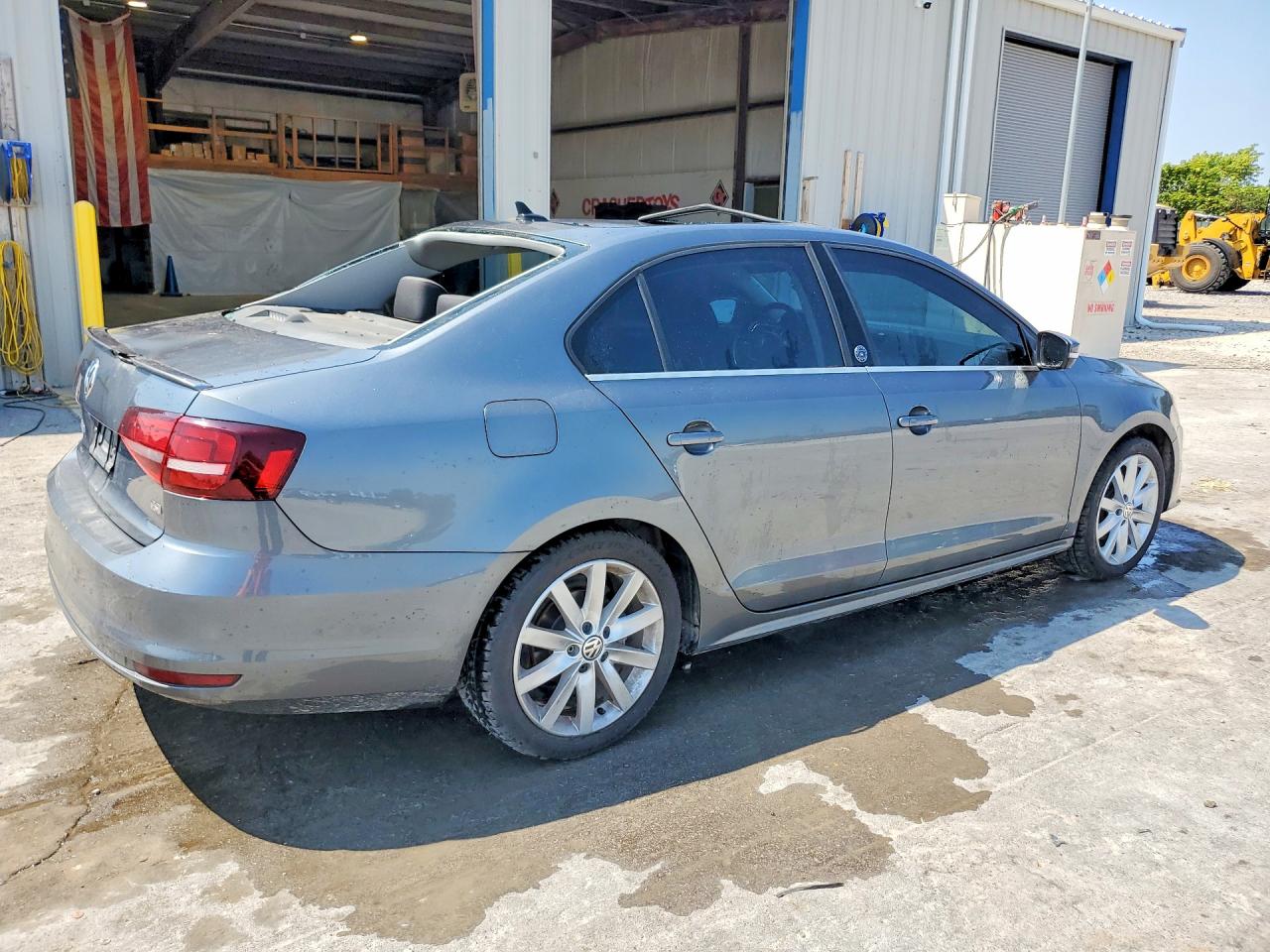 2017 Volkswagen Jetta Se Gray vin: 3VWDB7AJ4HM323761