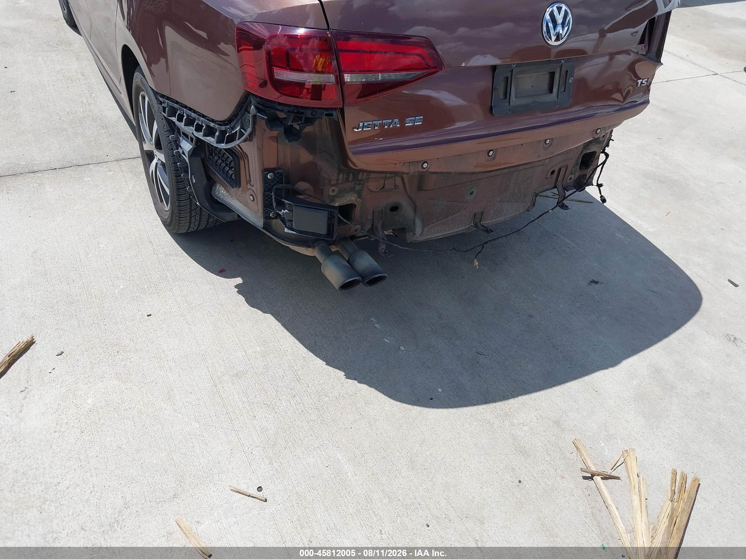 2017 Volkswagen Jetta 1.4t Se Коричневый vin: 3VWDB7AJ5HM241392