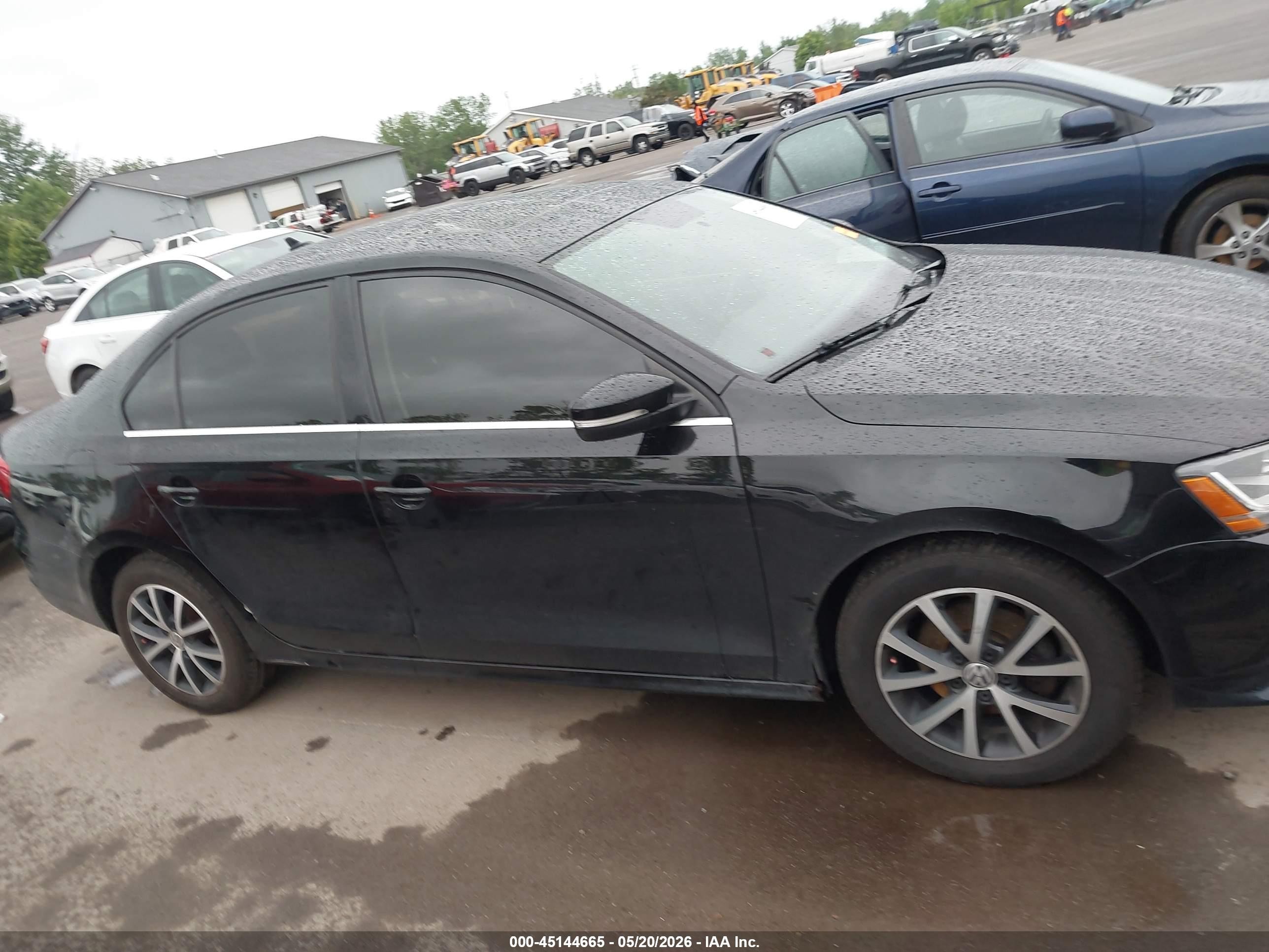 2017 Volkswagen Jetta 1.4t Se Black vin: 3VWDB7AJ6HM242261