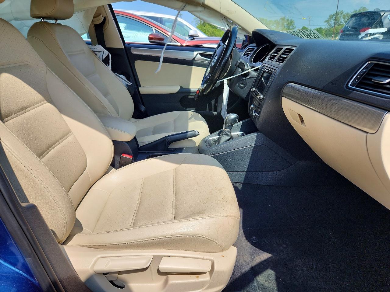 2017 Volkswagen Jetta Se Blue vin: 3VWDB7AJ6HM383699