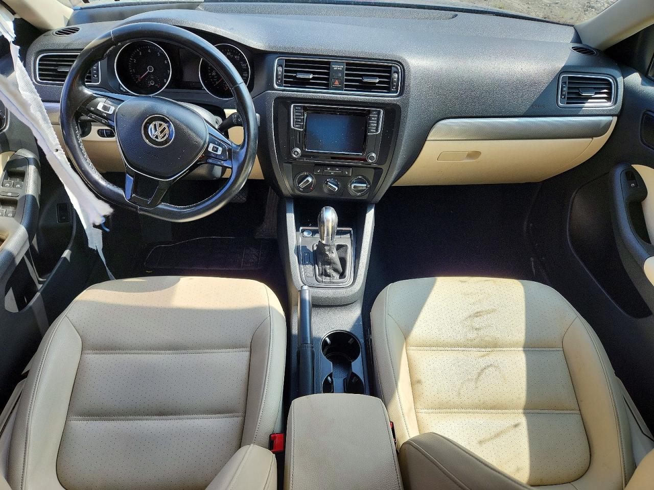 2017 Volkswagen Jetta Se Blue vin: 3VWDB7AJ6HM383699