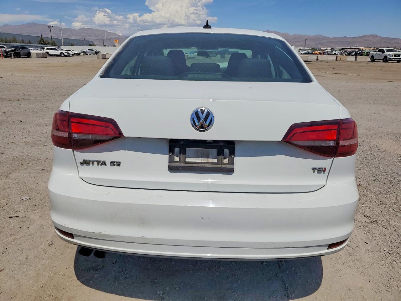 2017 Volkswagen Jetta Se White vin: 3VWDB7AJ7HM393979