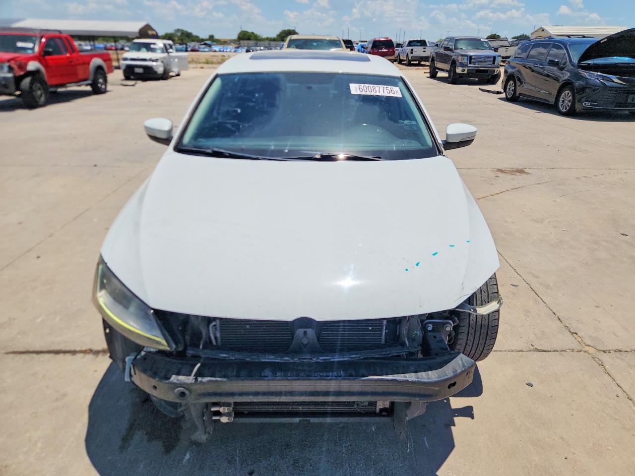 2017 Volkswagen Jetta Se White vin: 3VWDB7AJ8HM313136