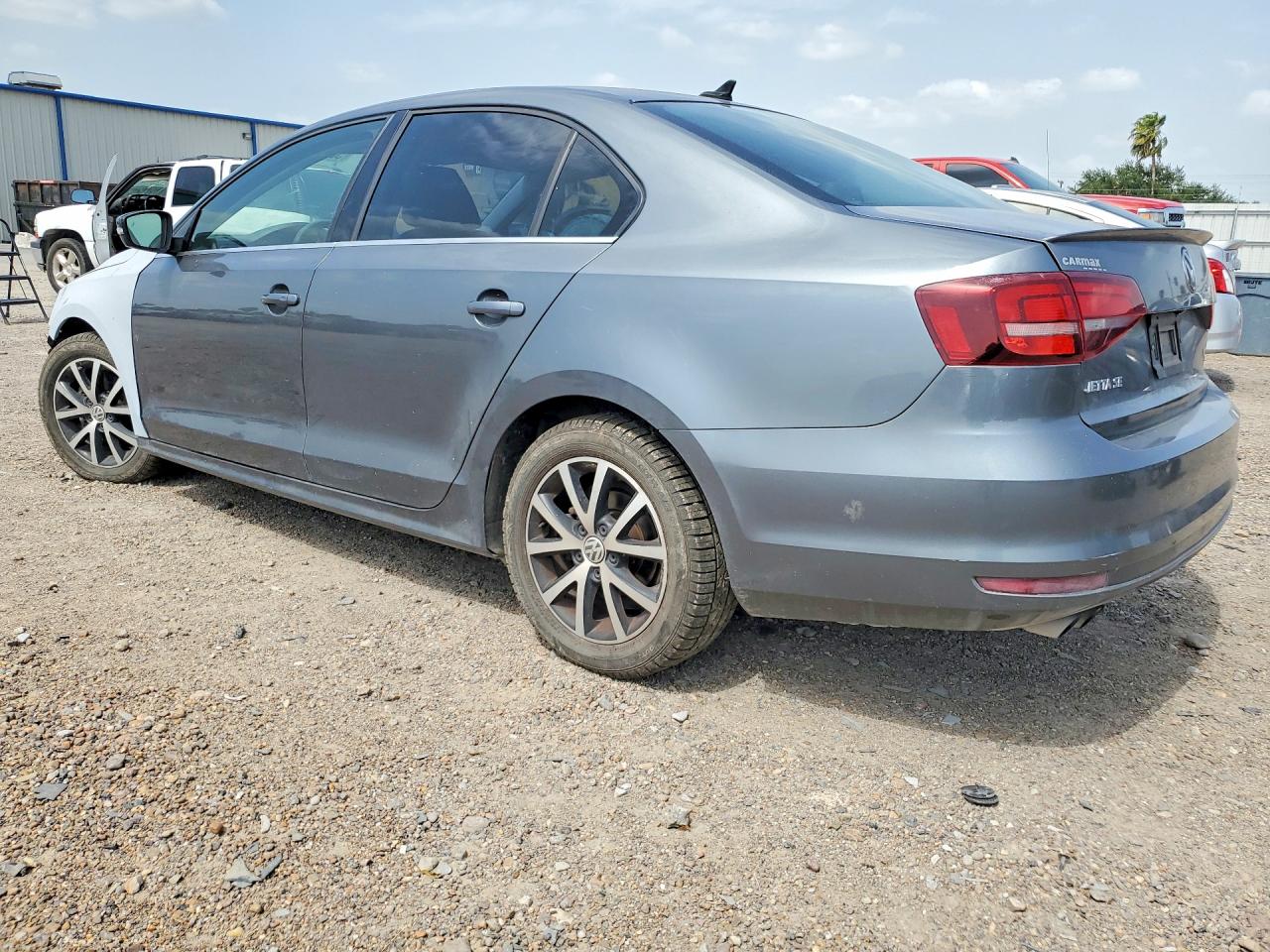 2017 Volkswagen Jetta Se Gray vin: 3VWDB7AJ8HM313816