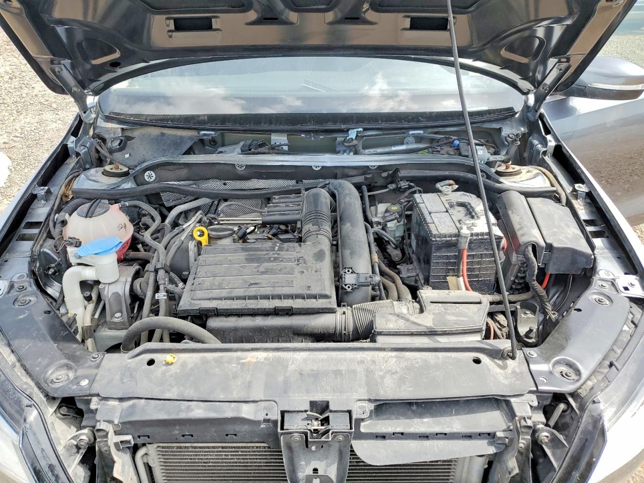 2017 Volkswagen Jetta Se Gray vin: 3VWDB7AJ8HM313816