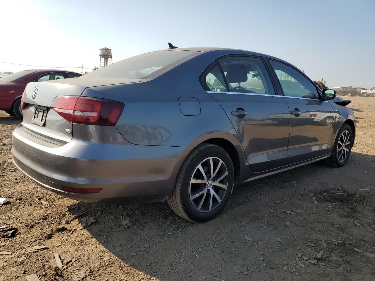 2018 Volkswagen Jetta Se Серый vin: 3VWDB7AJ8JM263554